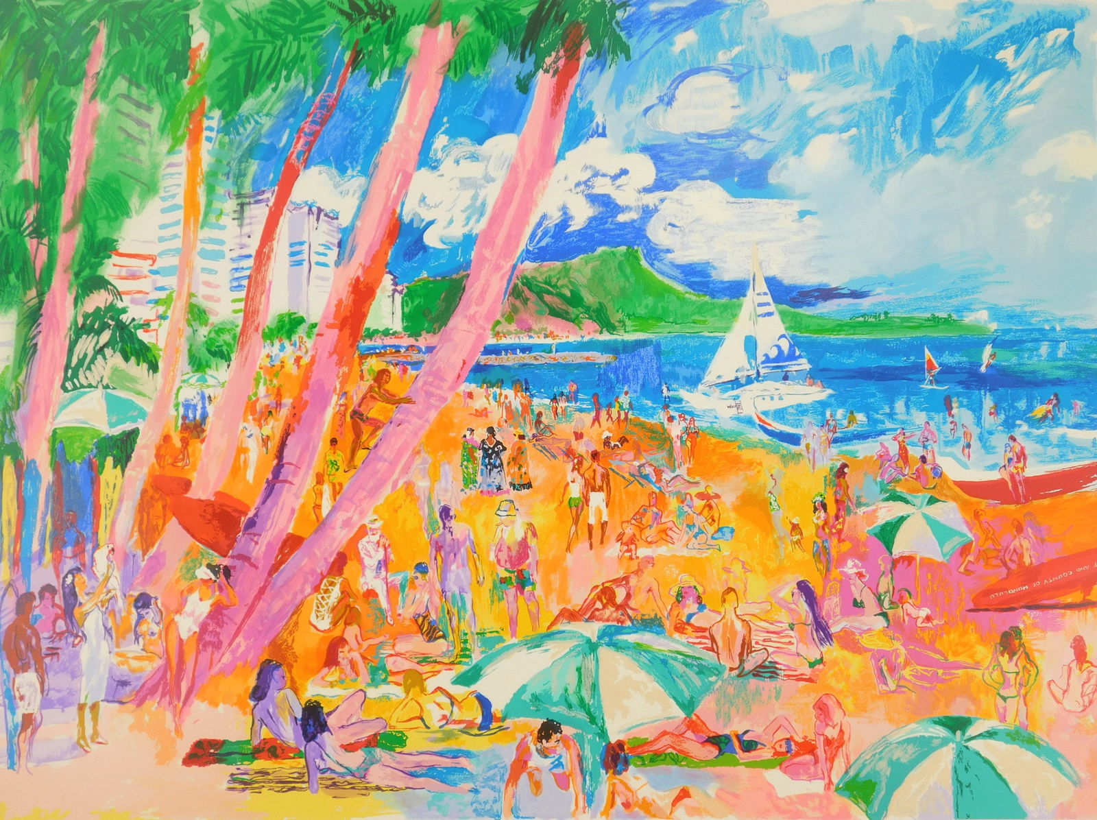 Le Roy Neiman silkscreen (1 of 4)