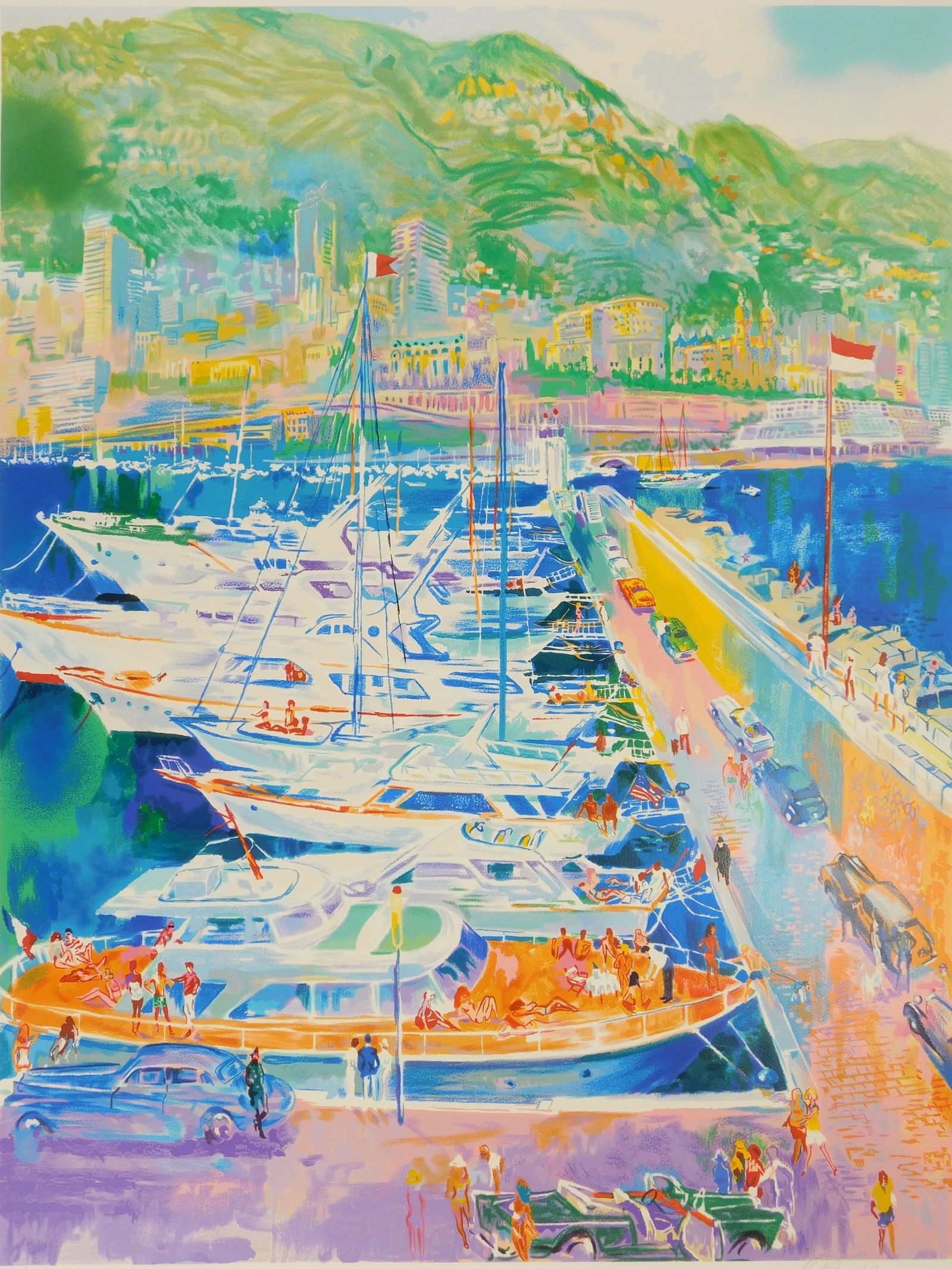 Le Roy Neiman silkscreen (1 of 4)