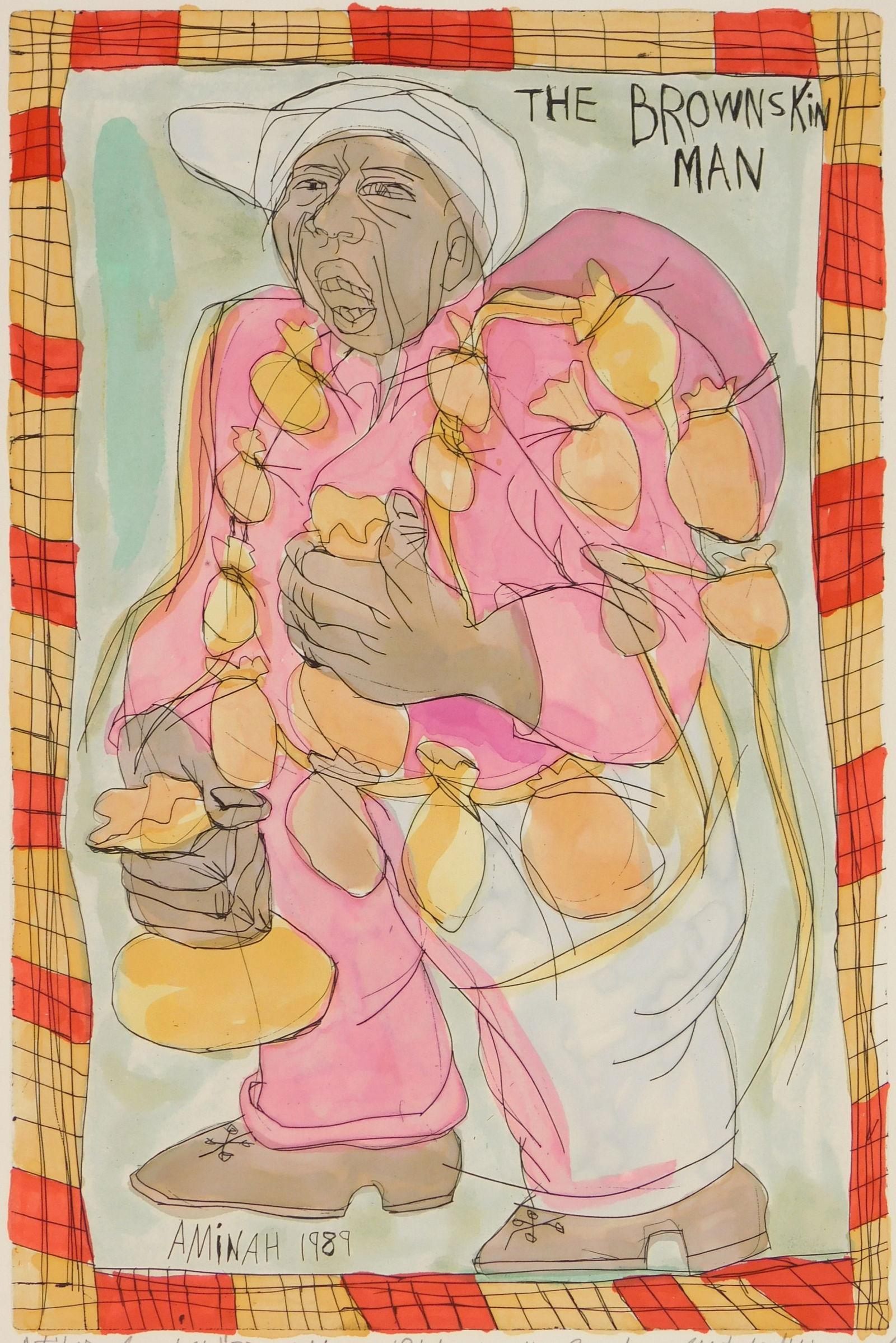 Aminah Brenda Robinson etching (1 of 4)