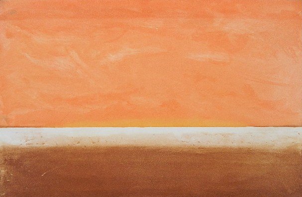 Jacques J. J. Rigal etching: Jacques J. J. Rigal- ''Decomposition I''- etching in colors, initialed and titled in pencil. 12 1/2 x 19''