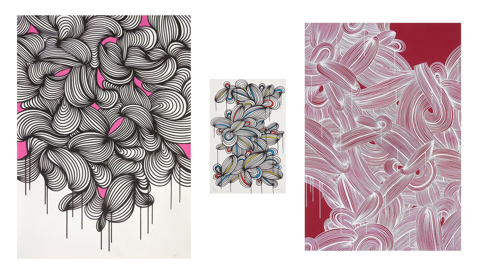 3 Simon Rohlen Kefi works on paper (1 of 9)