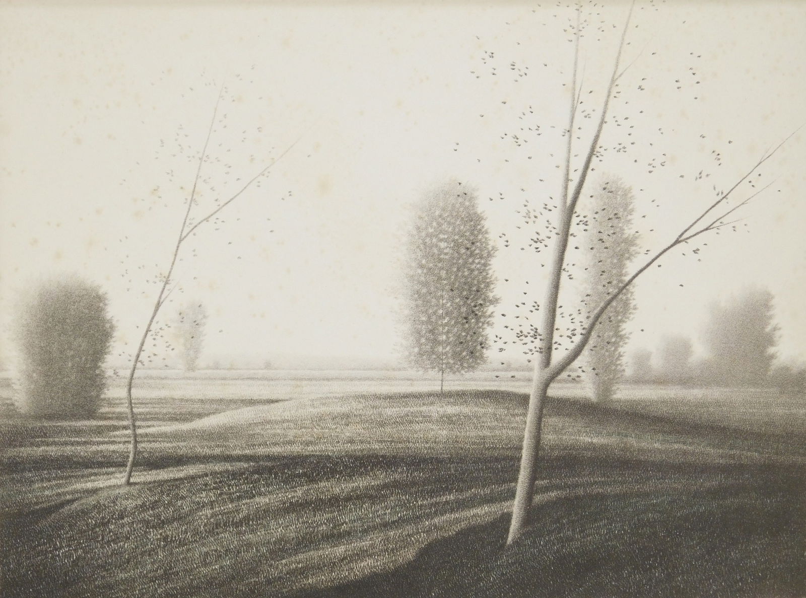 Robert Kipniss lithograph (1 of 5)