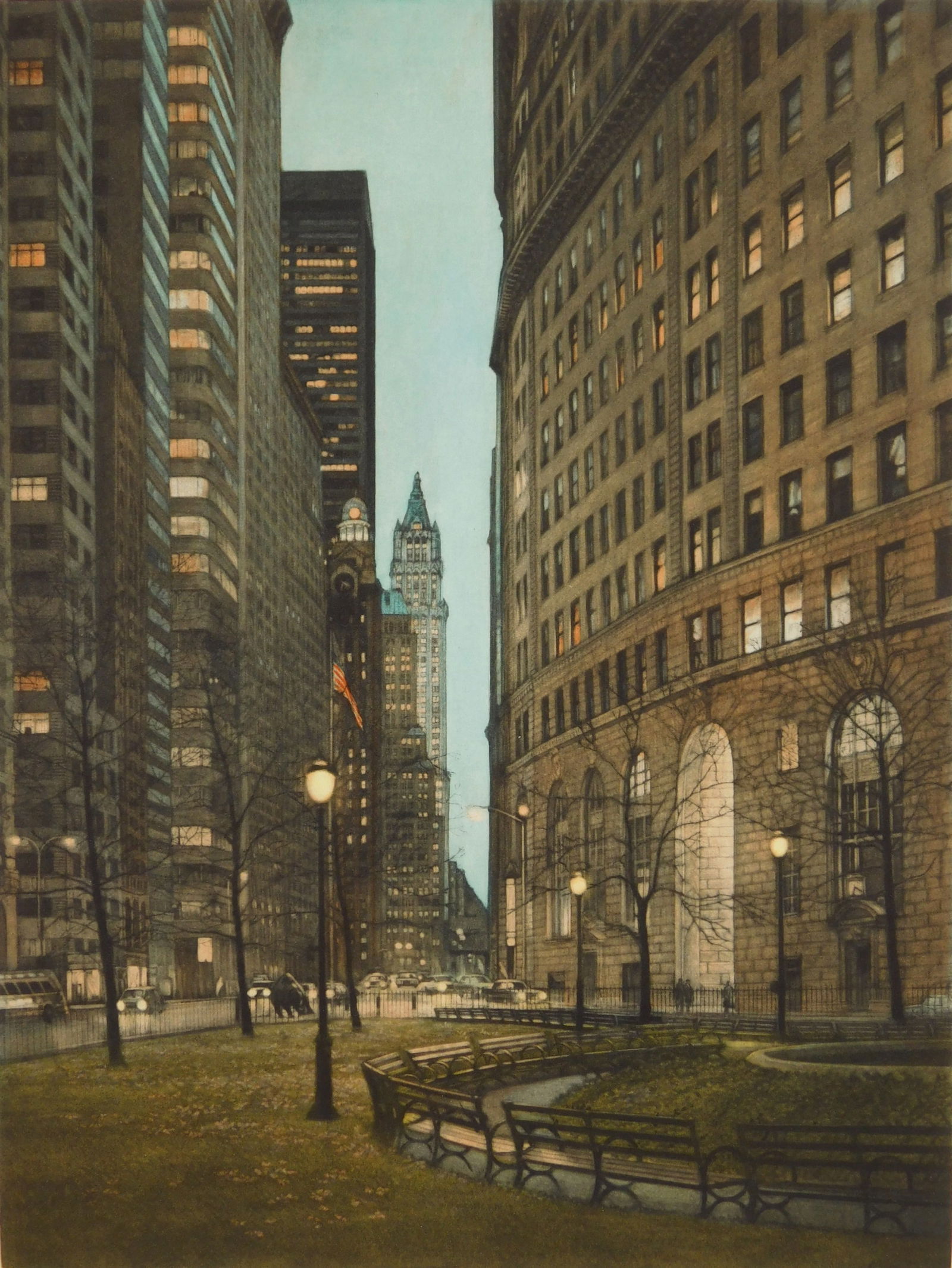 Frederick Mershimer mezzotint (1 of 4)