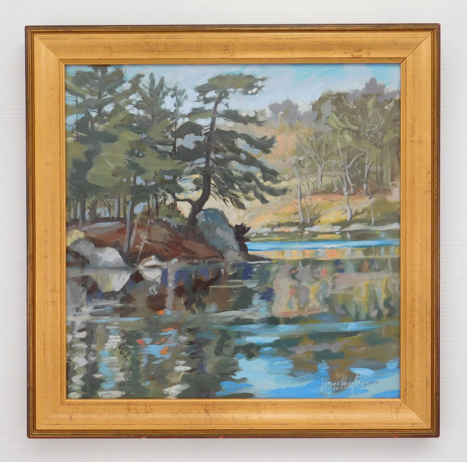 James E. Hughes oil (1 of 3)