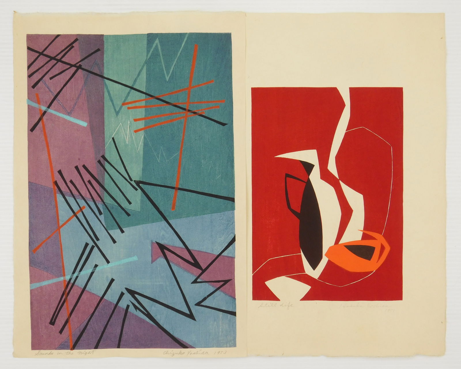 2 Yoshida woodblocks (1 of 6)