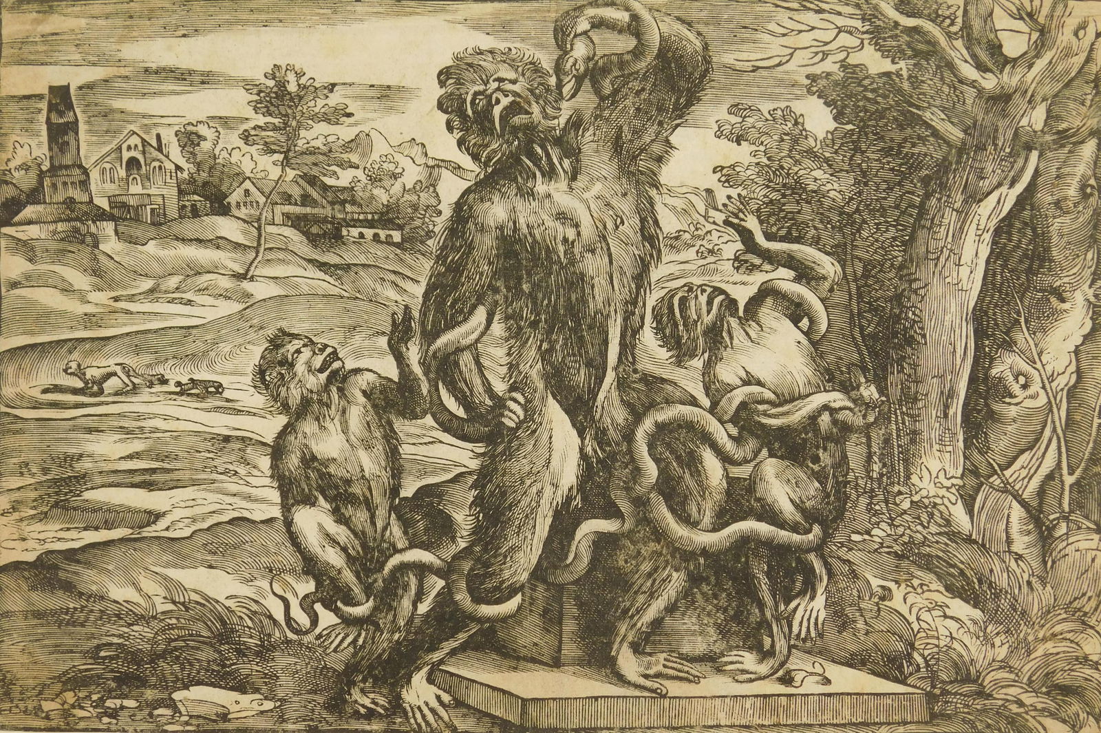 Nicolo Boldrini (Italian 1500-1560) woodcut (1 of 3)