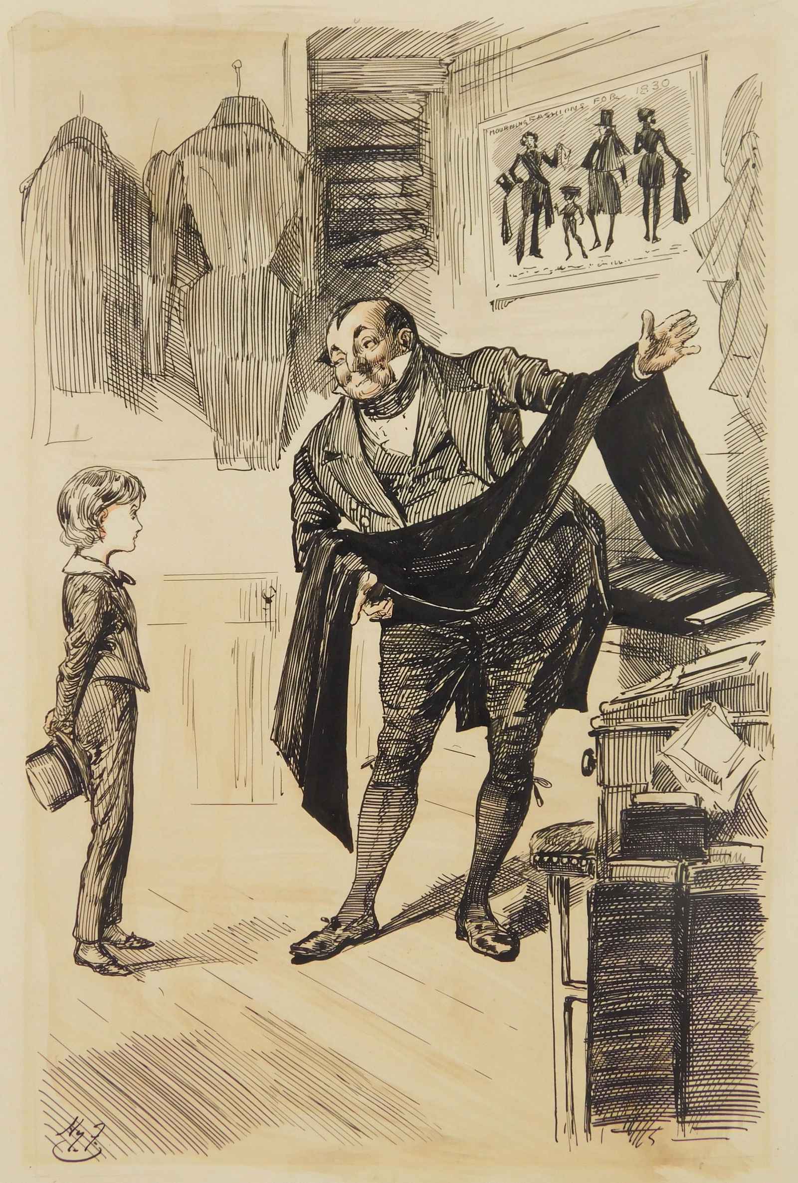 Harry Furniss (British 1854-1925) (1 of 4)