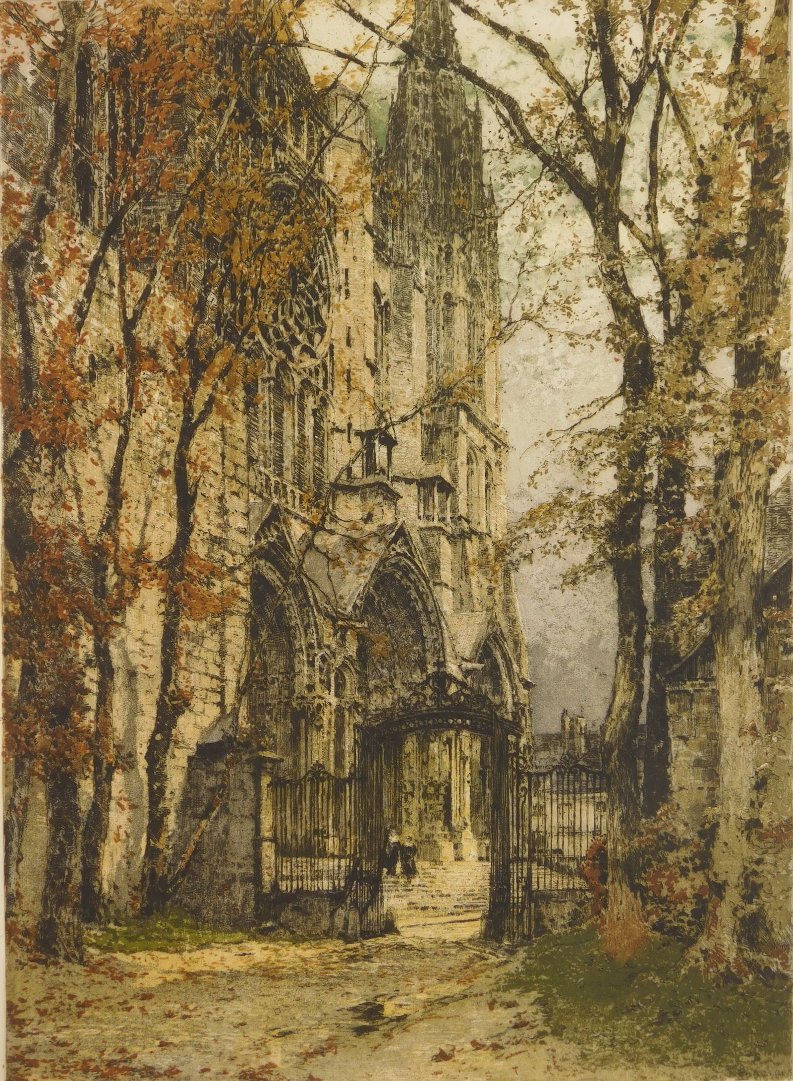 Luigi Kasimir (Austrian 1881-1962) etching (1 of 4)