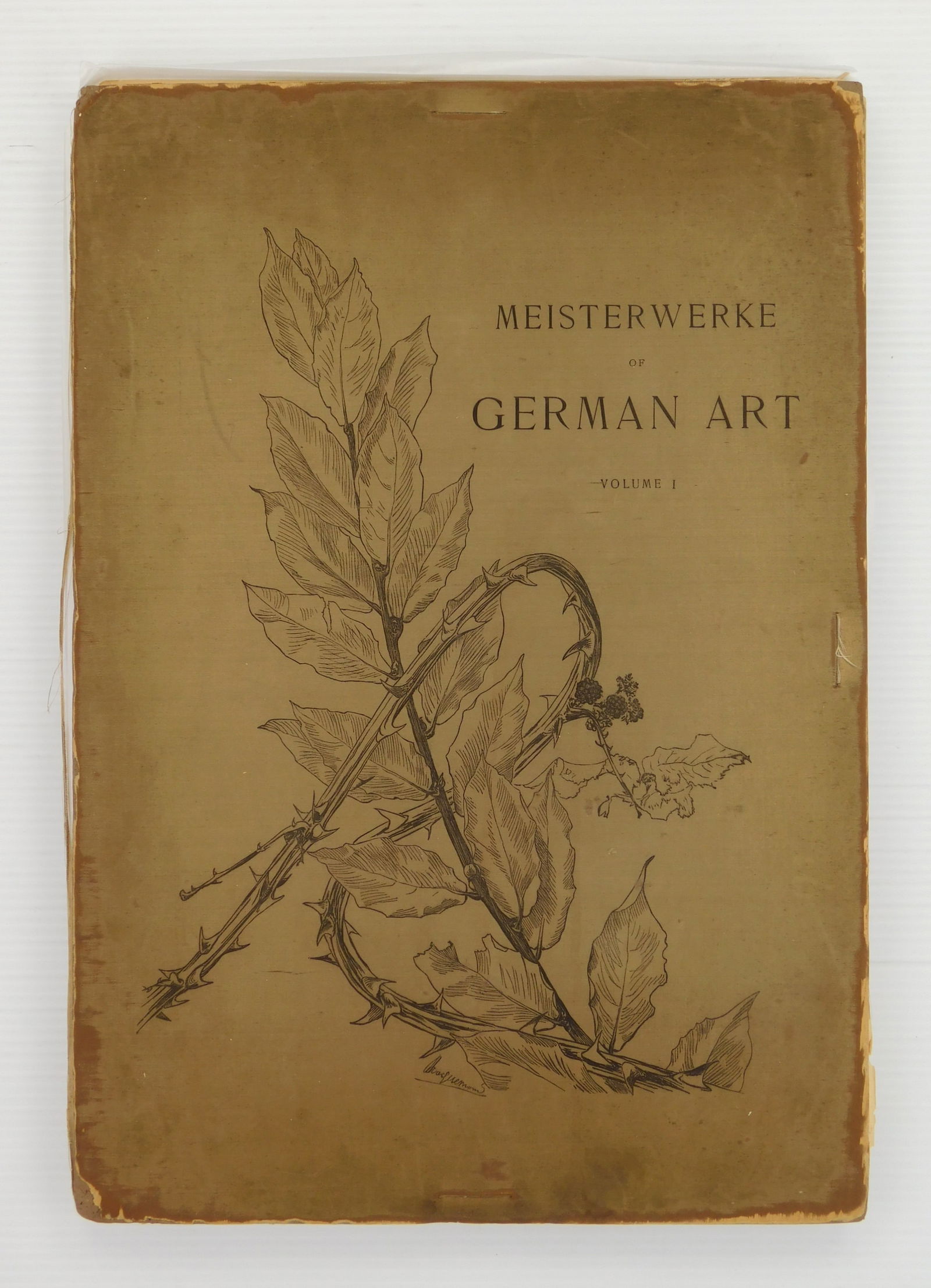 Portfolio on German art: Jutsum, Carl Thonet- Boston: George Barrie- Meister Werke de German Art, Vol. 1.- Boston. George Barrie, 1883-84 Provenance: Private collection- Denver, CO