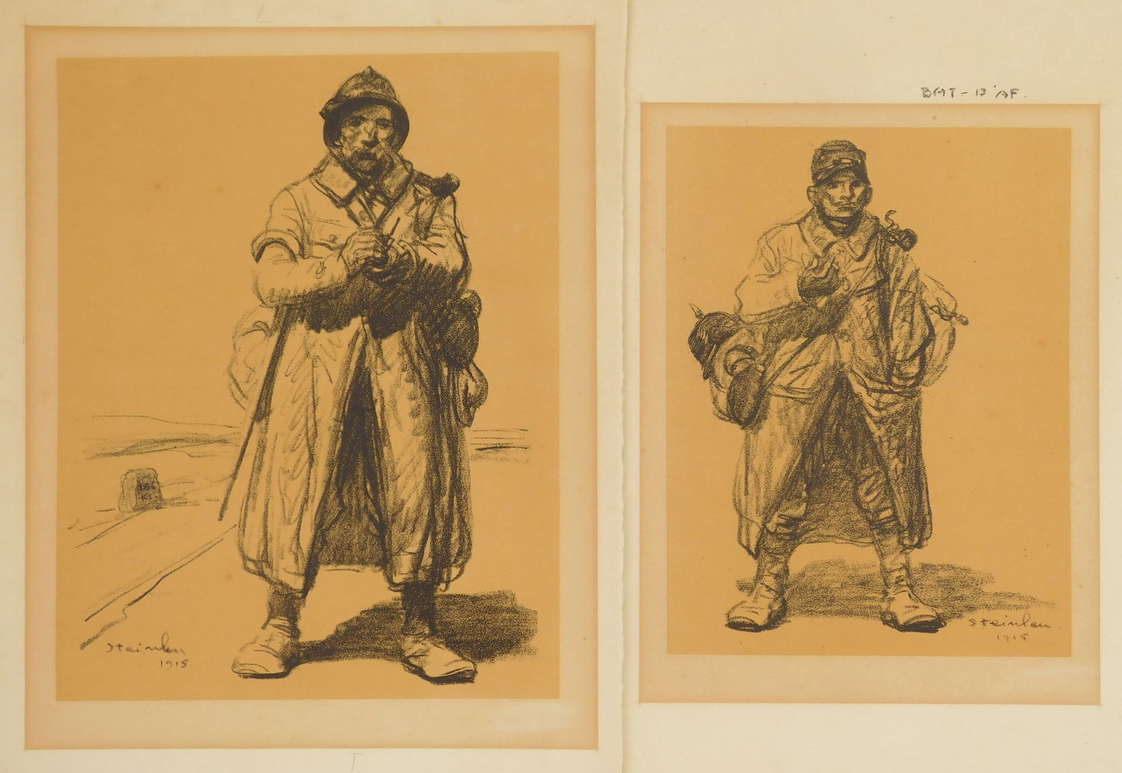 Theophile Steinlen (French 1859-1923) lithographs (1 of 5)