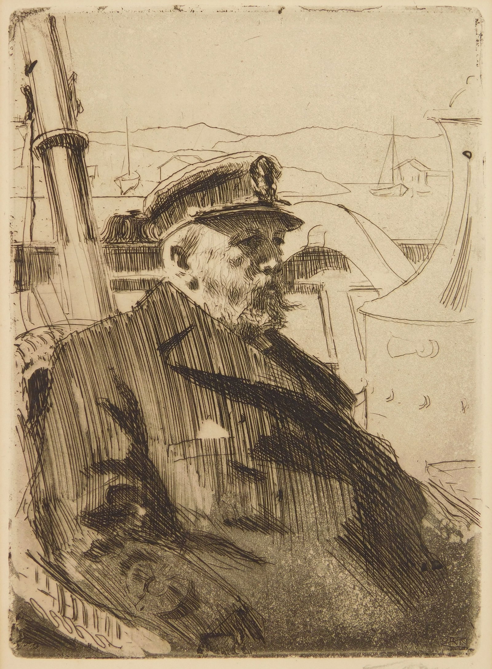 Anders Zorn (Sweden 1860-1920) etching and aquatint (1 of 4)