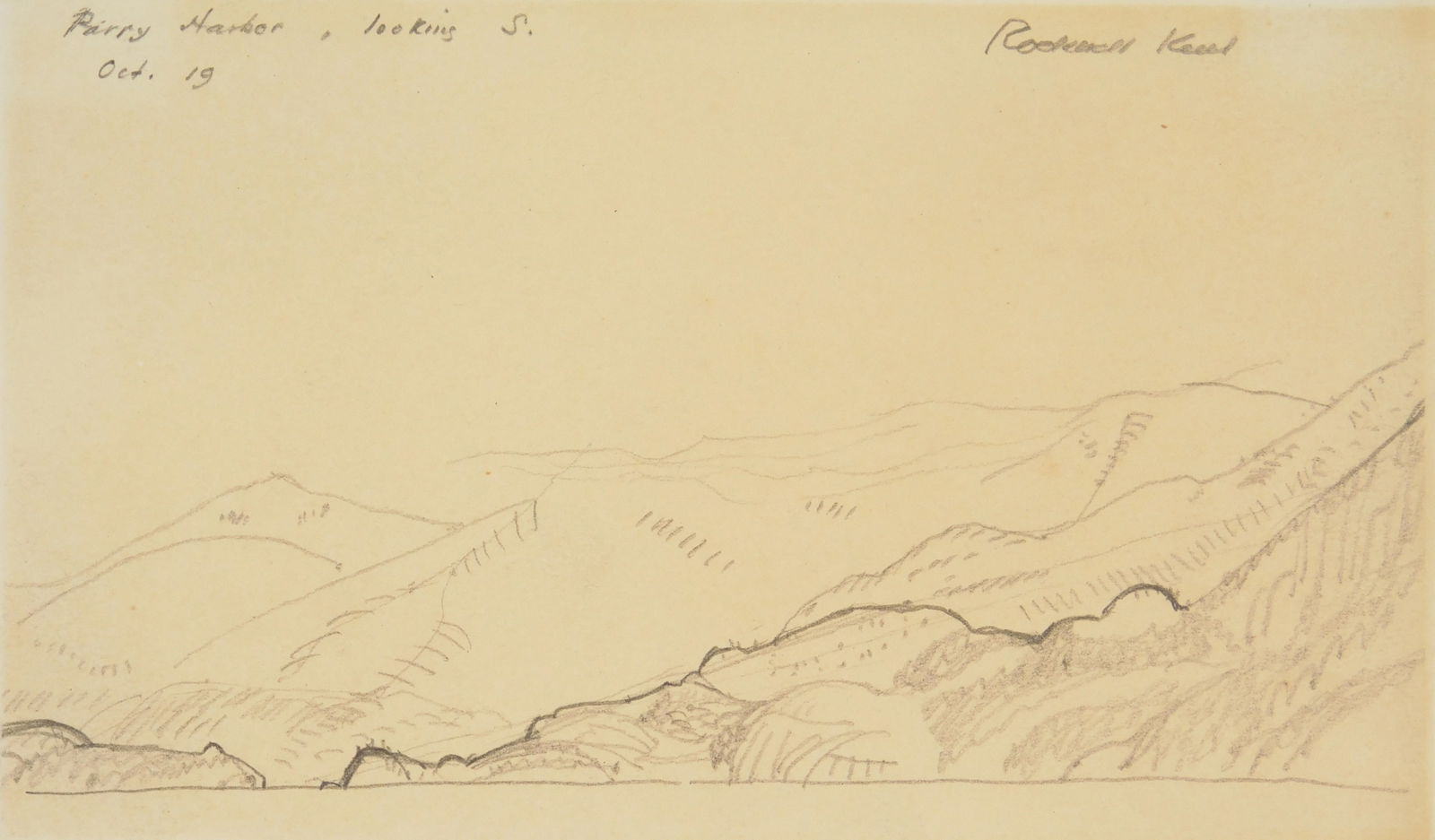 Rockwell Kent (1882-1971) drawing (1 of 4)