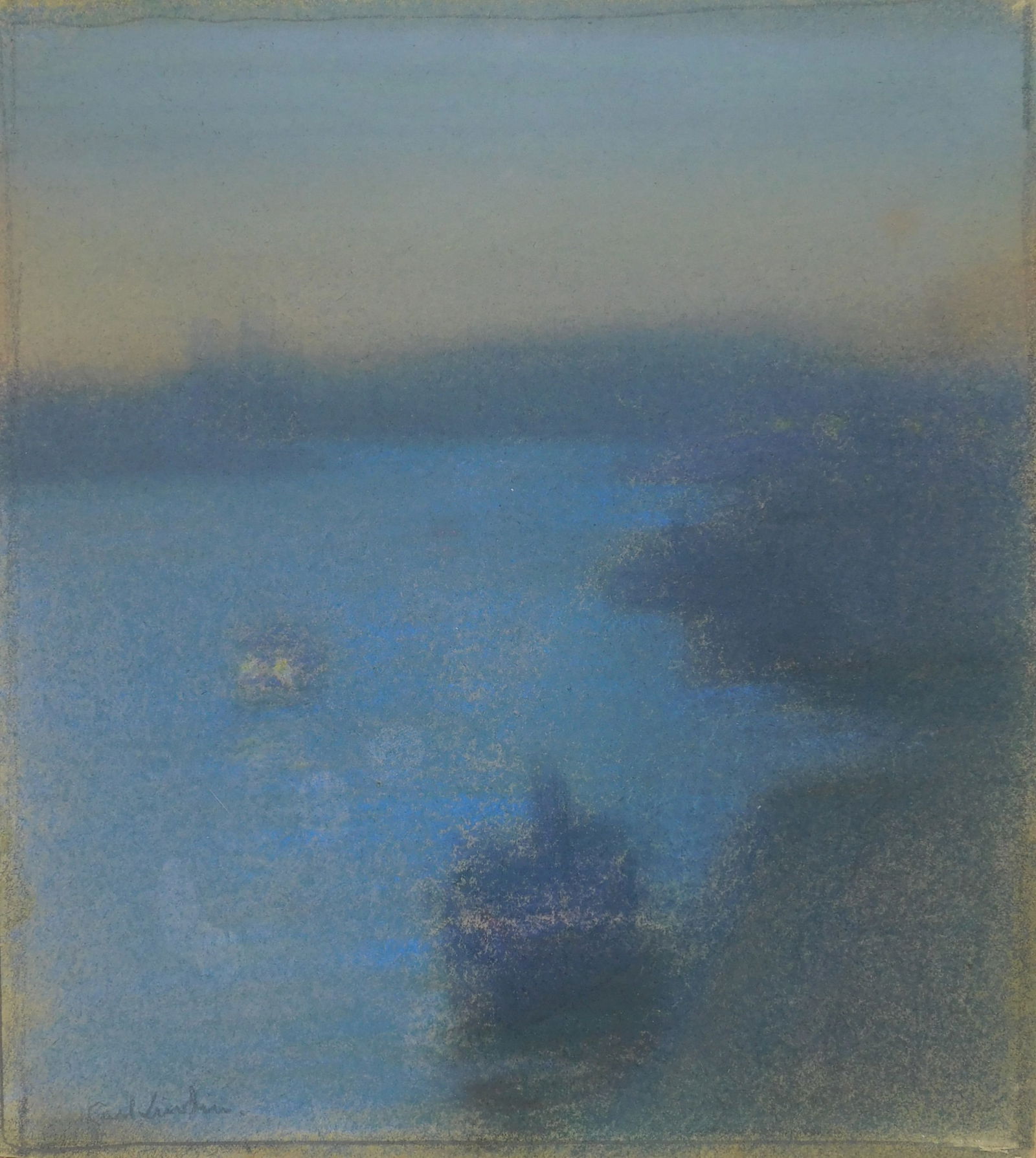 Carl O. E. Lindin (1869-1942) pastel (1 of 4)