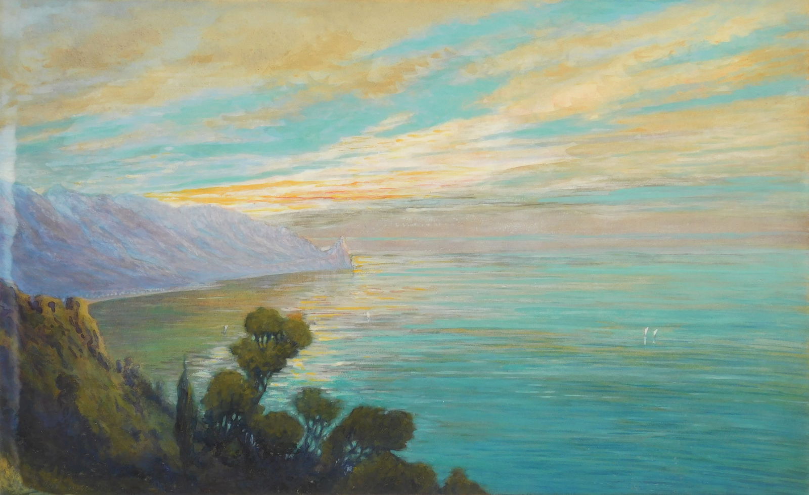 Charles King Wood (1869-1942) pastel (1 of 4)