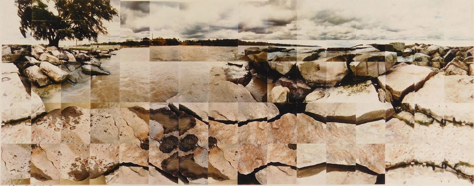 Masumi Hayashi (American 1945-2006) photocollage print (1 of 5)