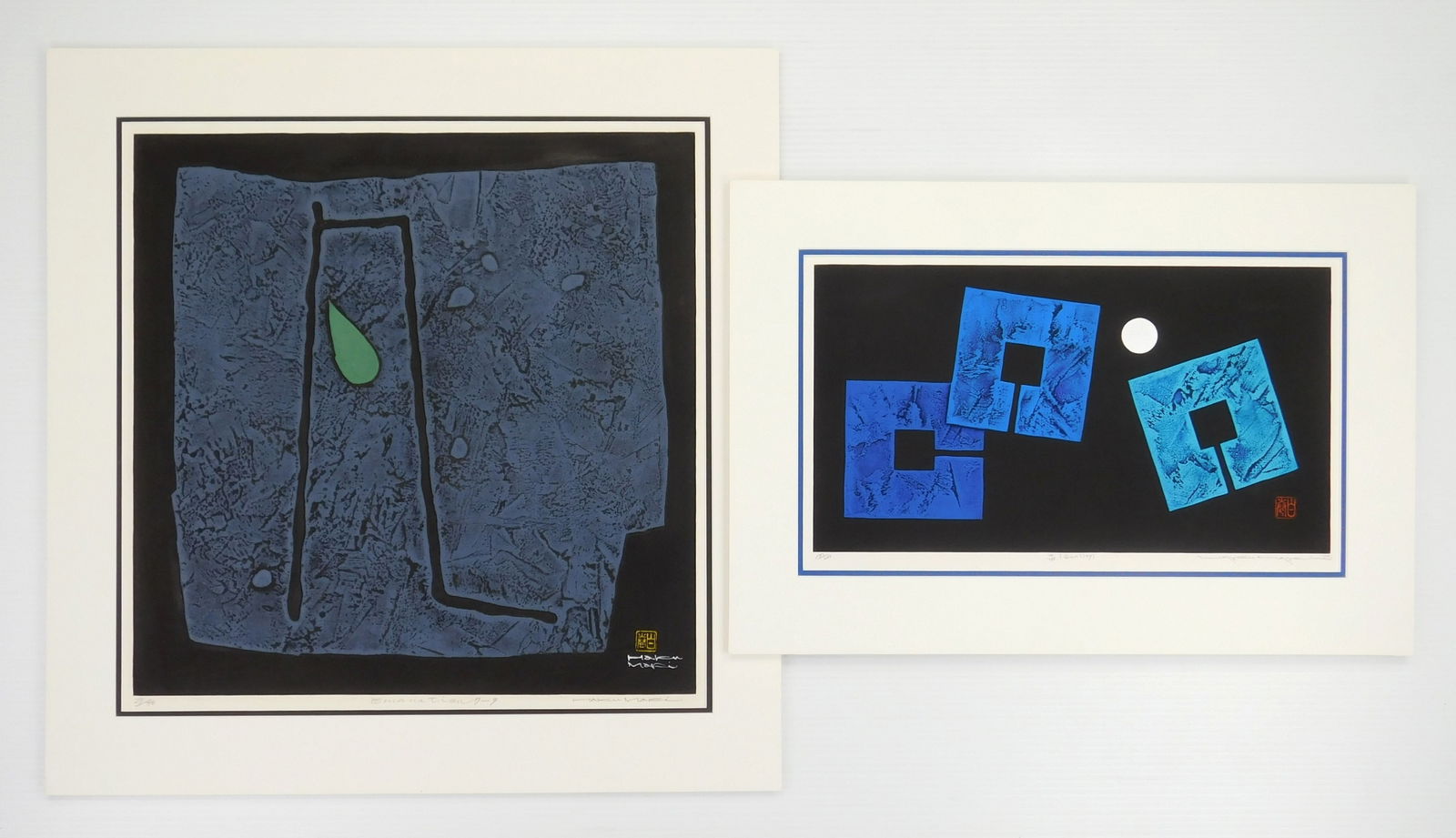 2 Haku Maki (Japanese 1924-2000) woodblocks (1 of 5)