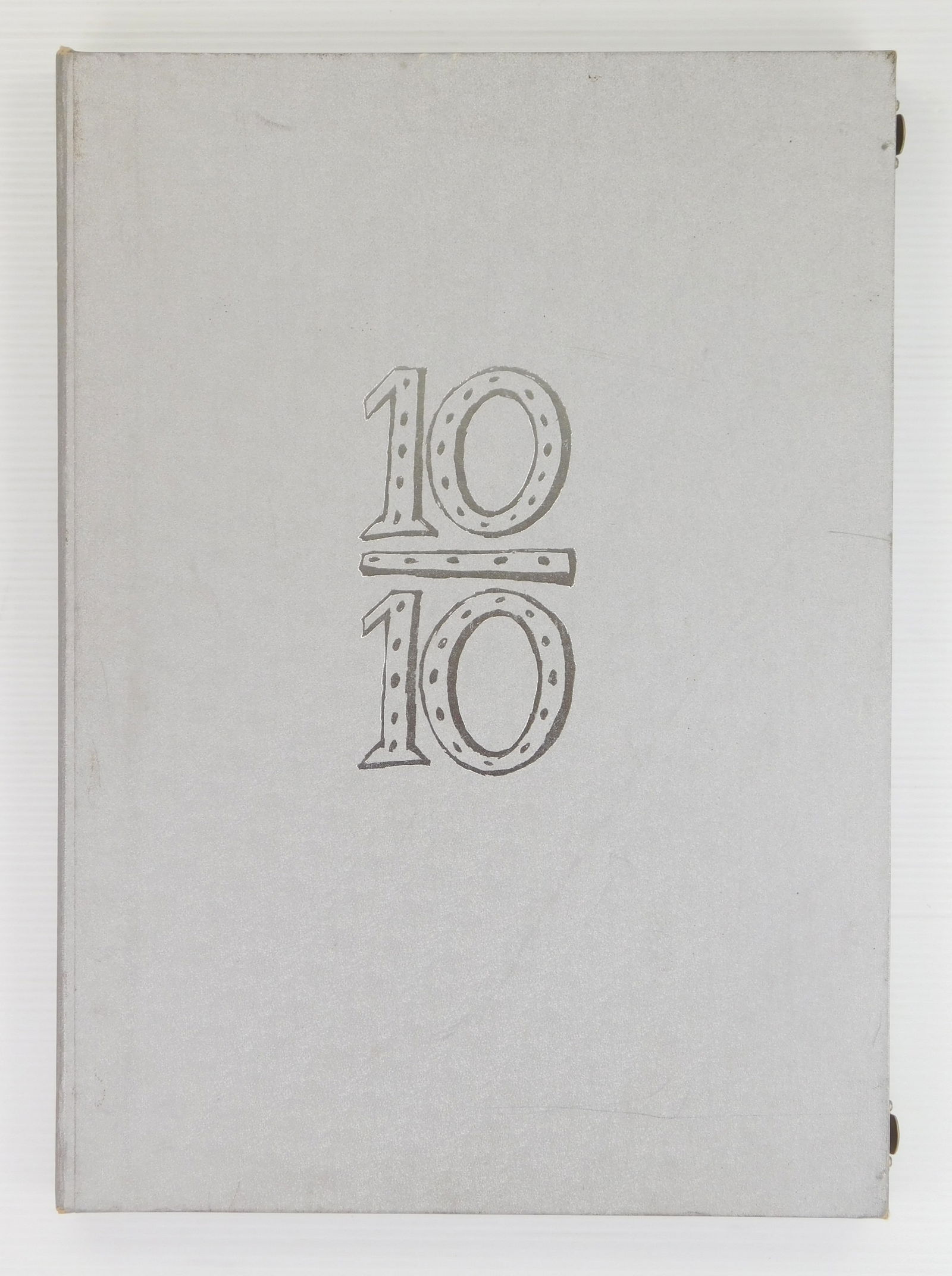 Portfolio- Ten Prints by Ten Printmakers: Pratt portfolio- Ten Prints by Ten Printmakers Al Blaustein- Pick-a-Back- intaglio; Luis Camnitzer- Fragment of a Cloud- stencil; Albert Christ-Janer- Landforms #50-