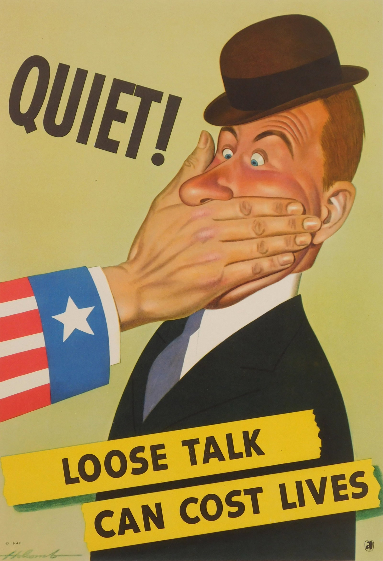 after Dal Holcomb (American, 1901-1978) WWII poster (1 of 5)