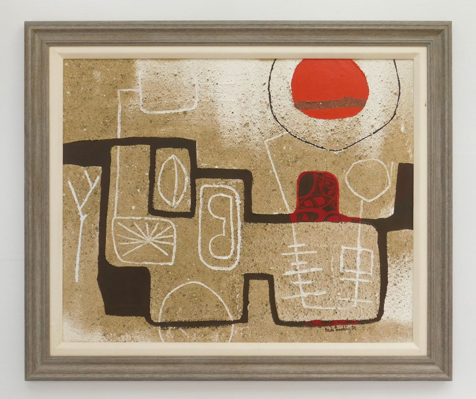 Nicole Tremblay (Canadian, 1942- ) mixed media (1 of 5)