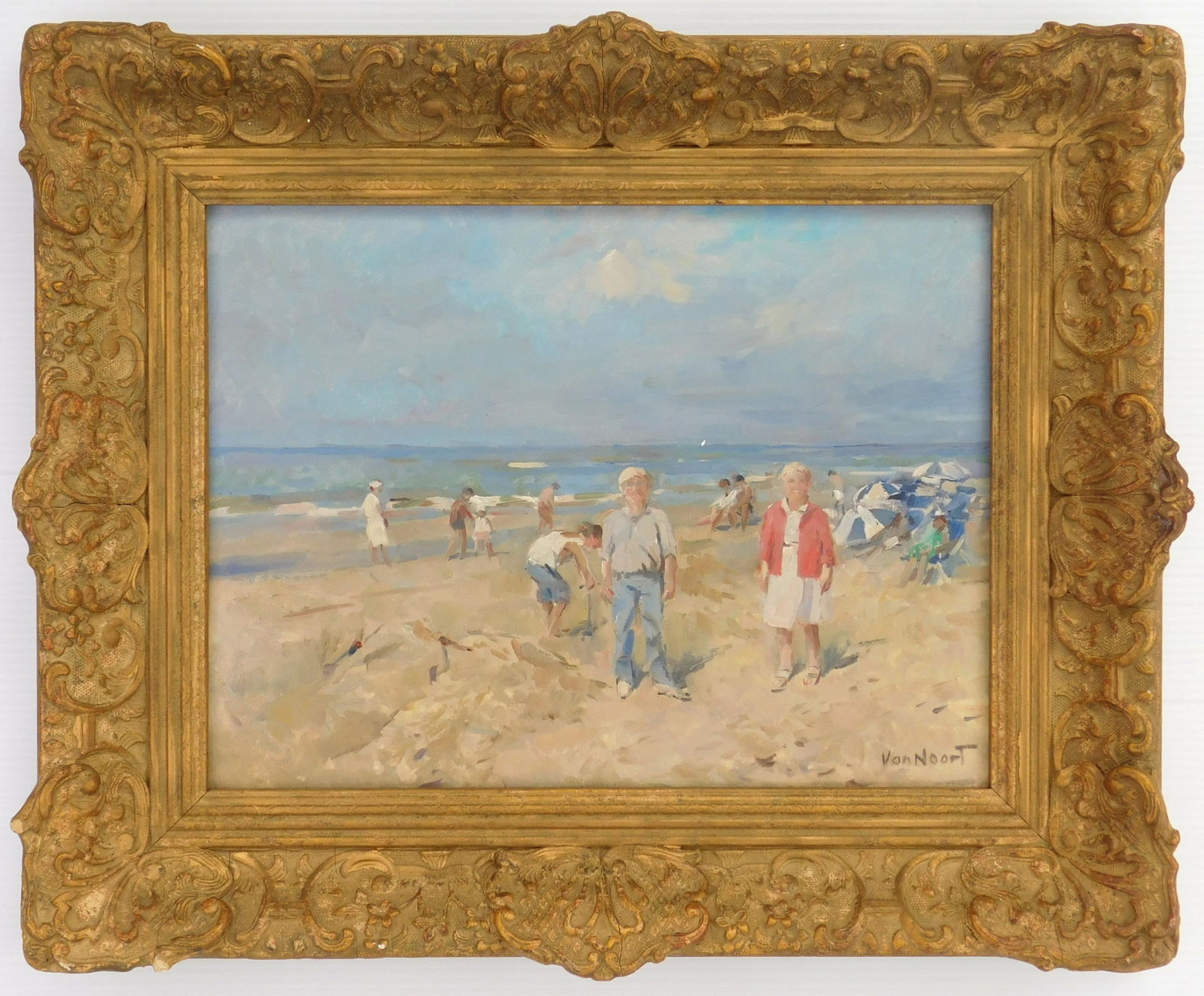 Andrianus Cornelius Van Noort (Dutch, 1914-2003) oil (1 of 3)