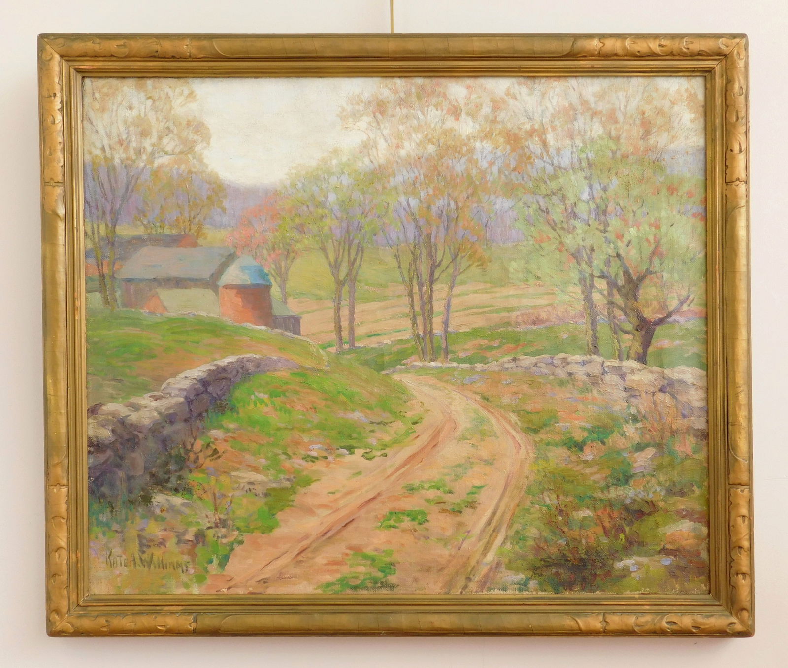 Kate A. Williams (American 1877-1939) oil (1 of 6)