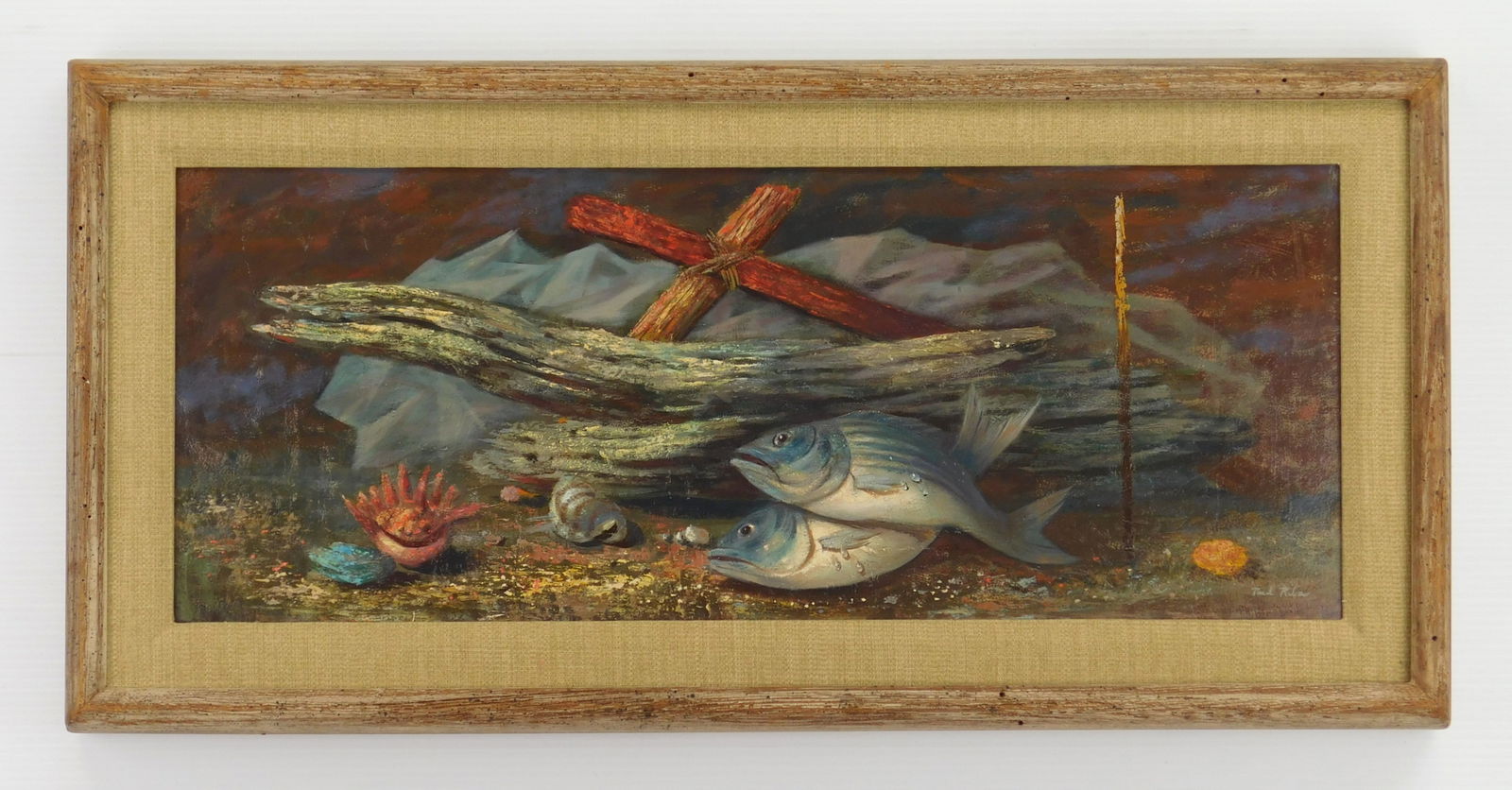 Paul Riba (American, 1912-1977) oil (1 of 3)