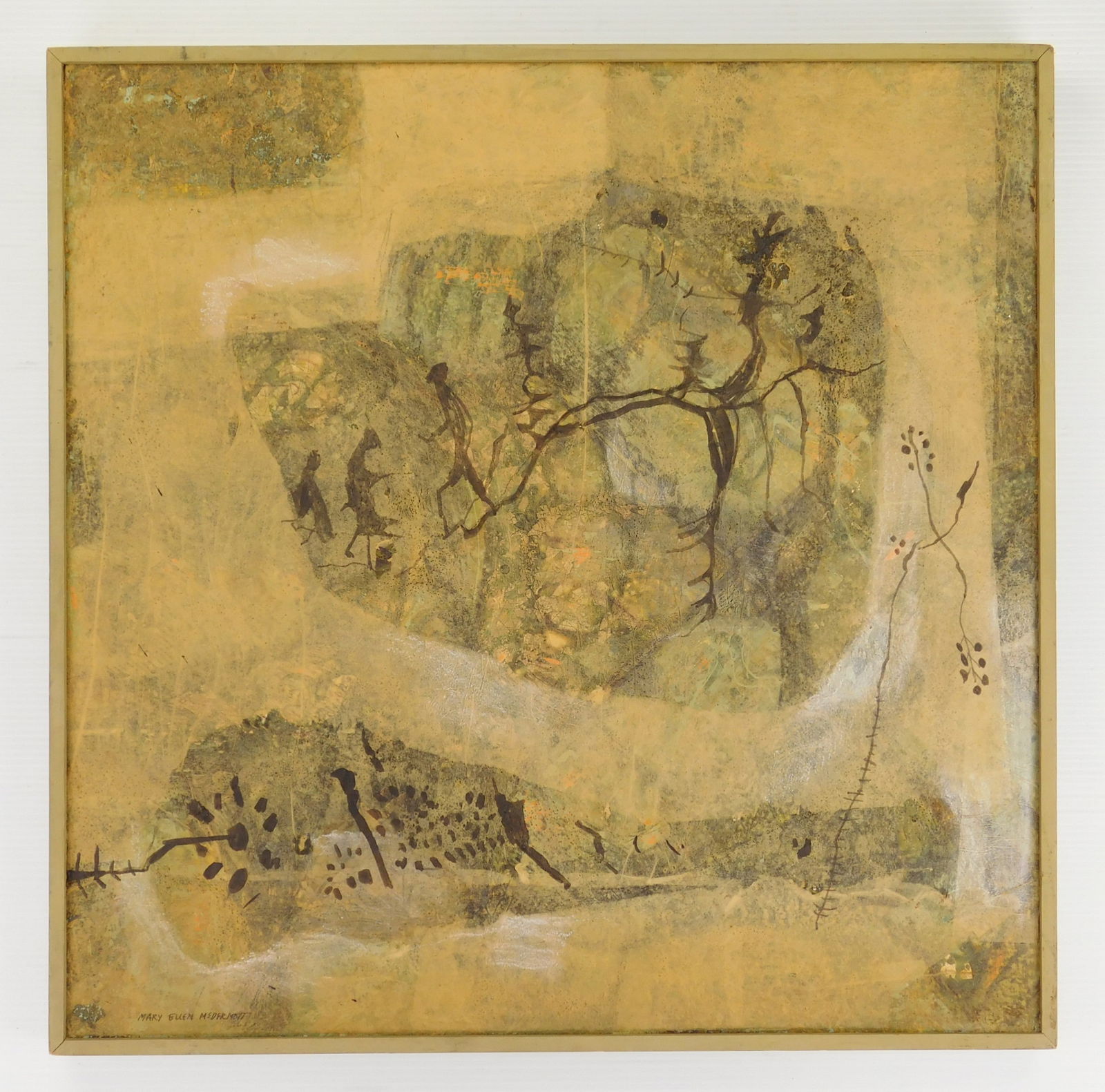 Mary Ellen Mc Dermott (American, 1918-1998) mixed media (1 of 4)