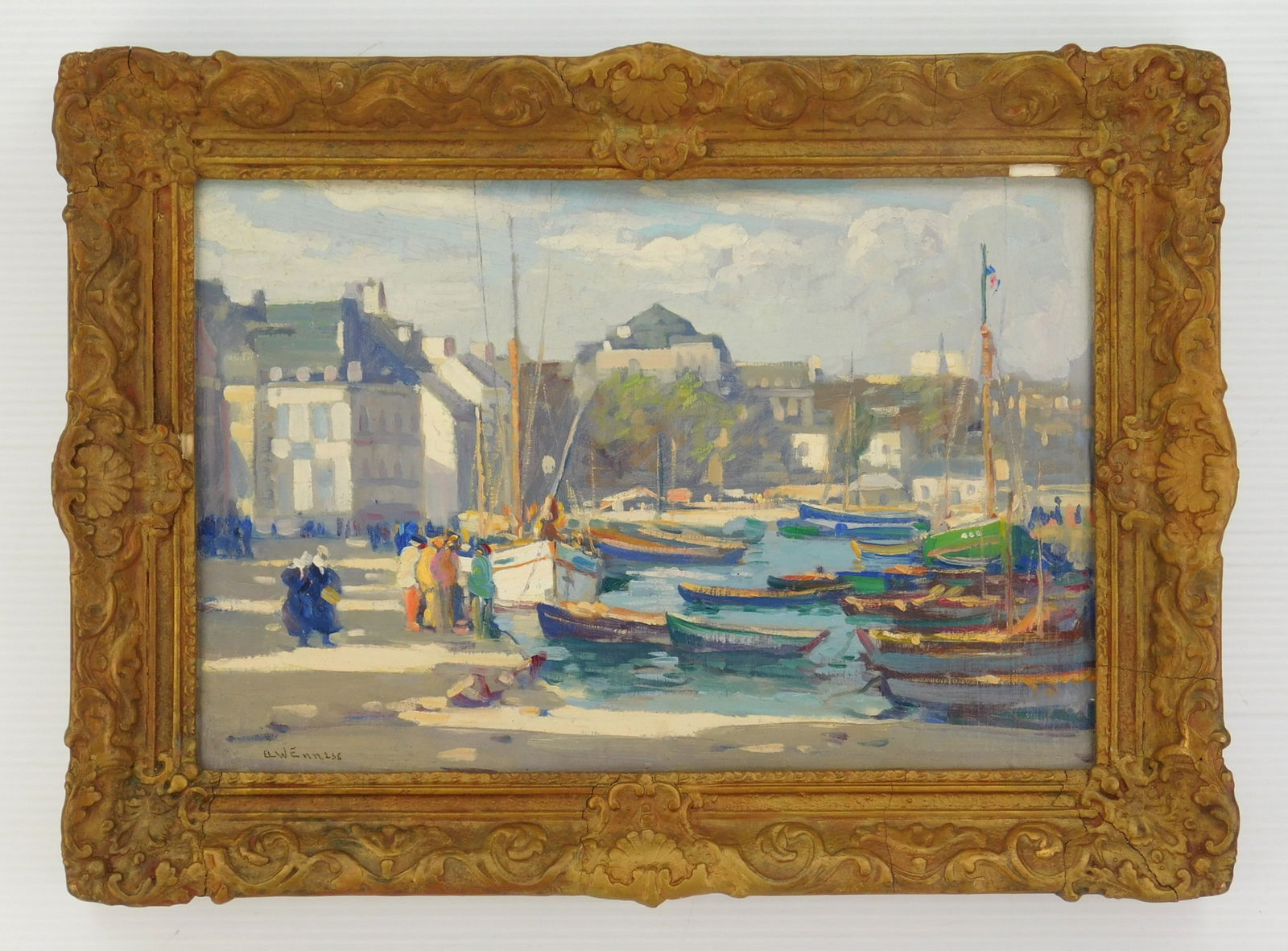 Augustus William Enness (British, 1876-1948) oil (1 of 5)