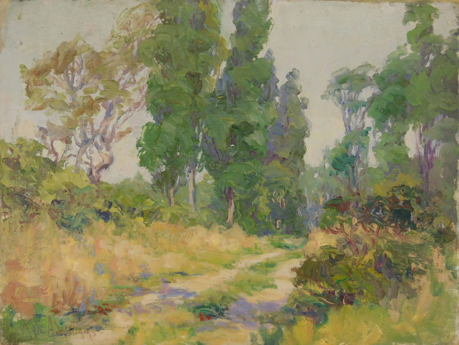 Kate A. Williams (American, 1877-1939) oil (1 of 5)