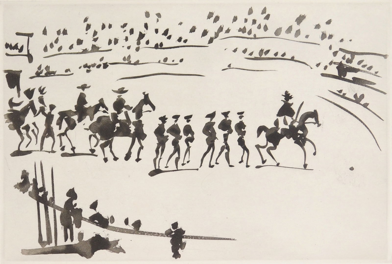 after Pablo Picasso (Spanish, 1881-1973) aquatint (1 of 3)