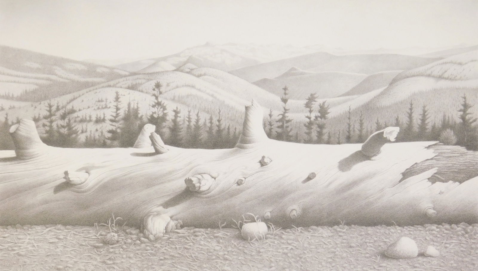 Roger Medearis (American, 1920-2001) lithograph (1 of 4)