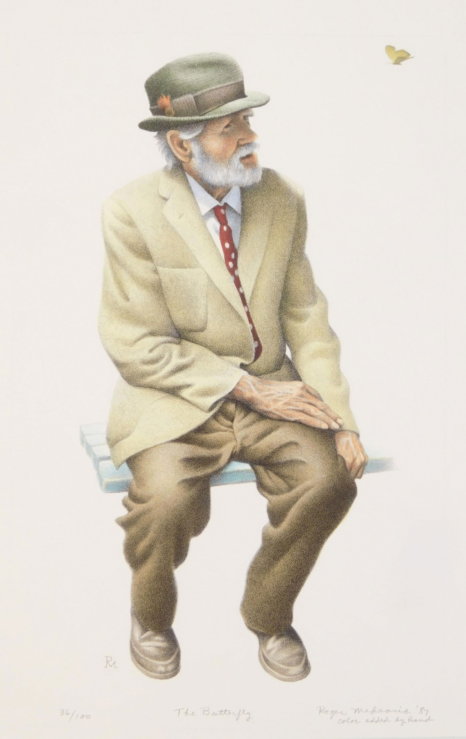 Roger Medearis (American, 1920-2001) lithograph (1 of 3)