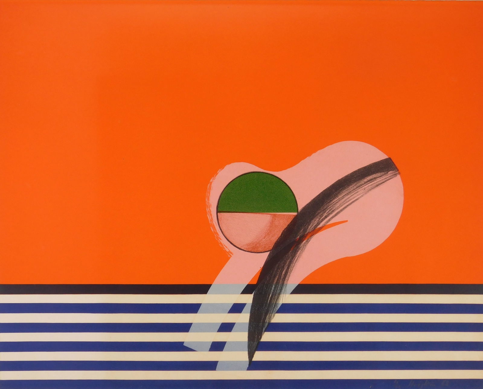 Howard Hodgkin (British, 1932-2017) lithograph (1 of 5)