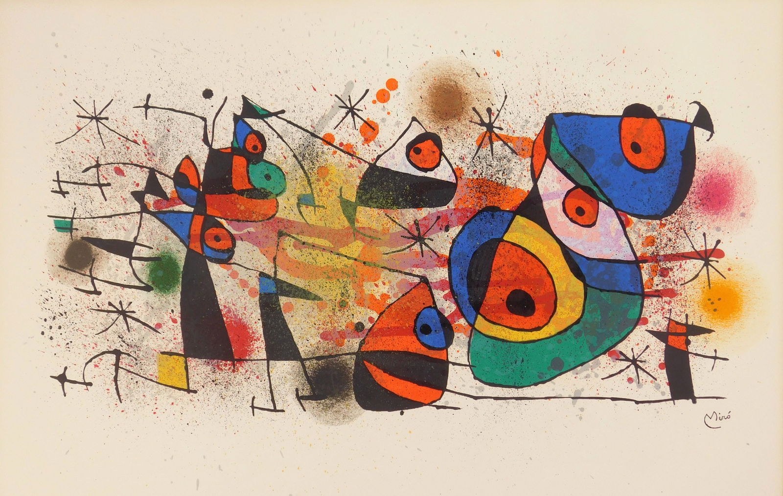 Joan Miro (Spanish, 1893-1983) lithograph (1 of 5)