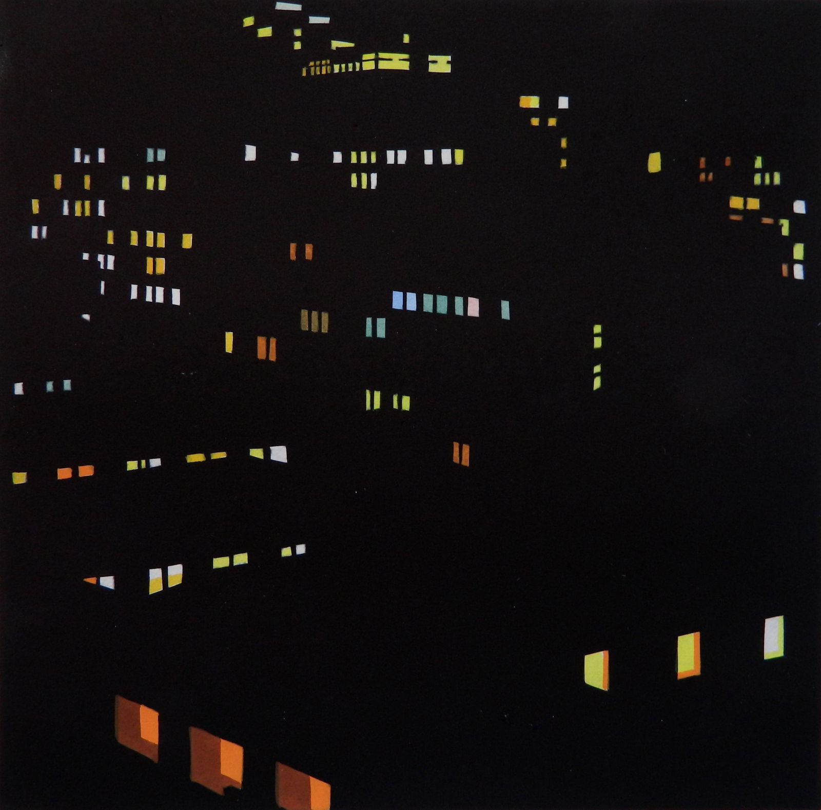 Richard Pasquarelli (American, 1968- ) aquatint (1 of 4)