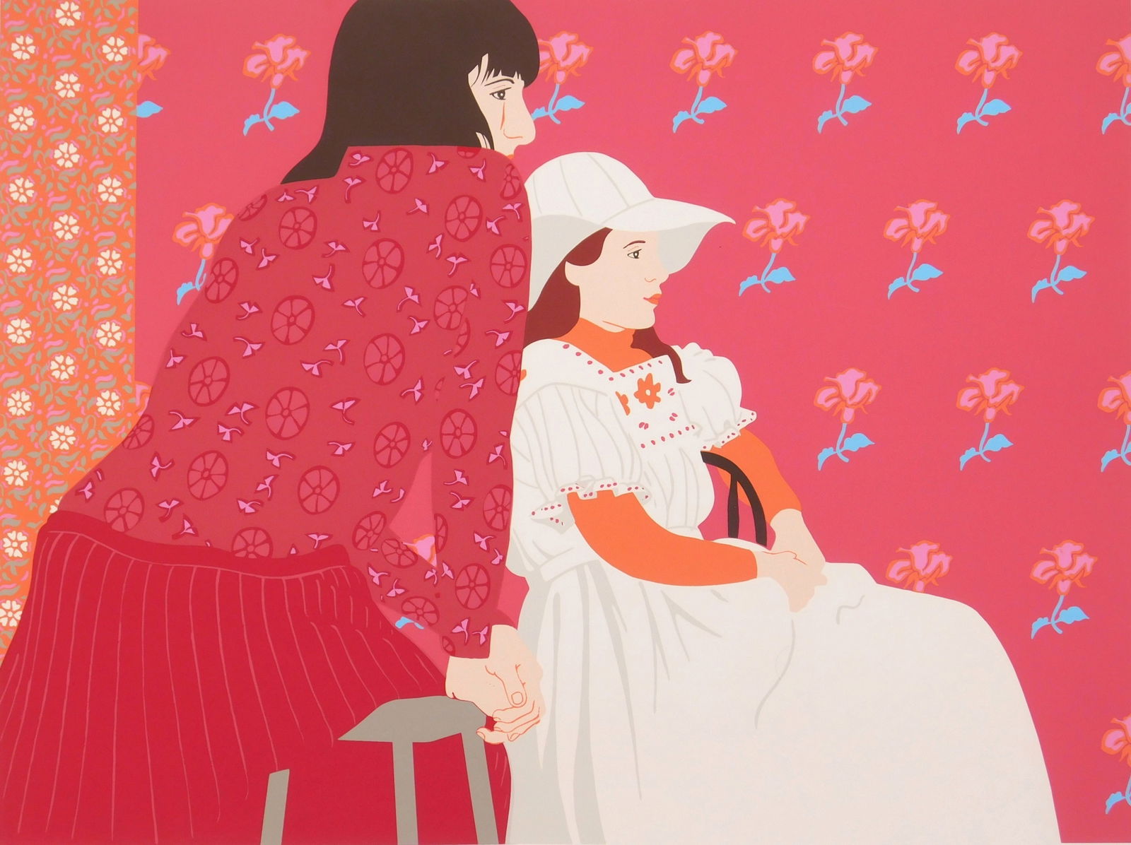 Phyllis Sloane (American, 1921-2009) silkscreen (1 of 3)