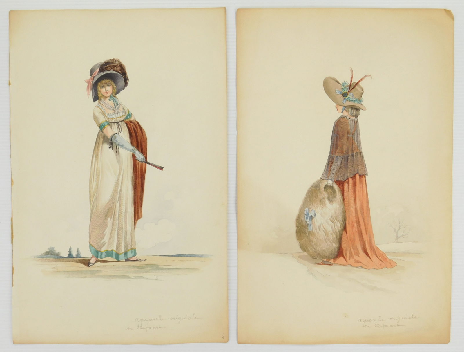 19/ 20th c. European watercolors (1 of 6)