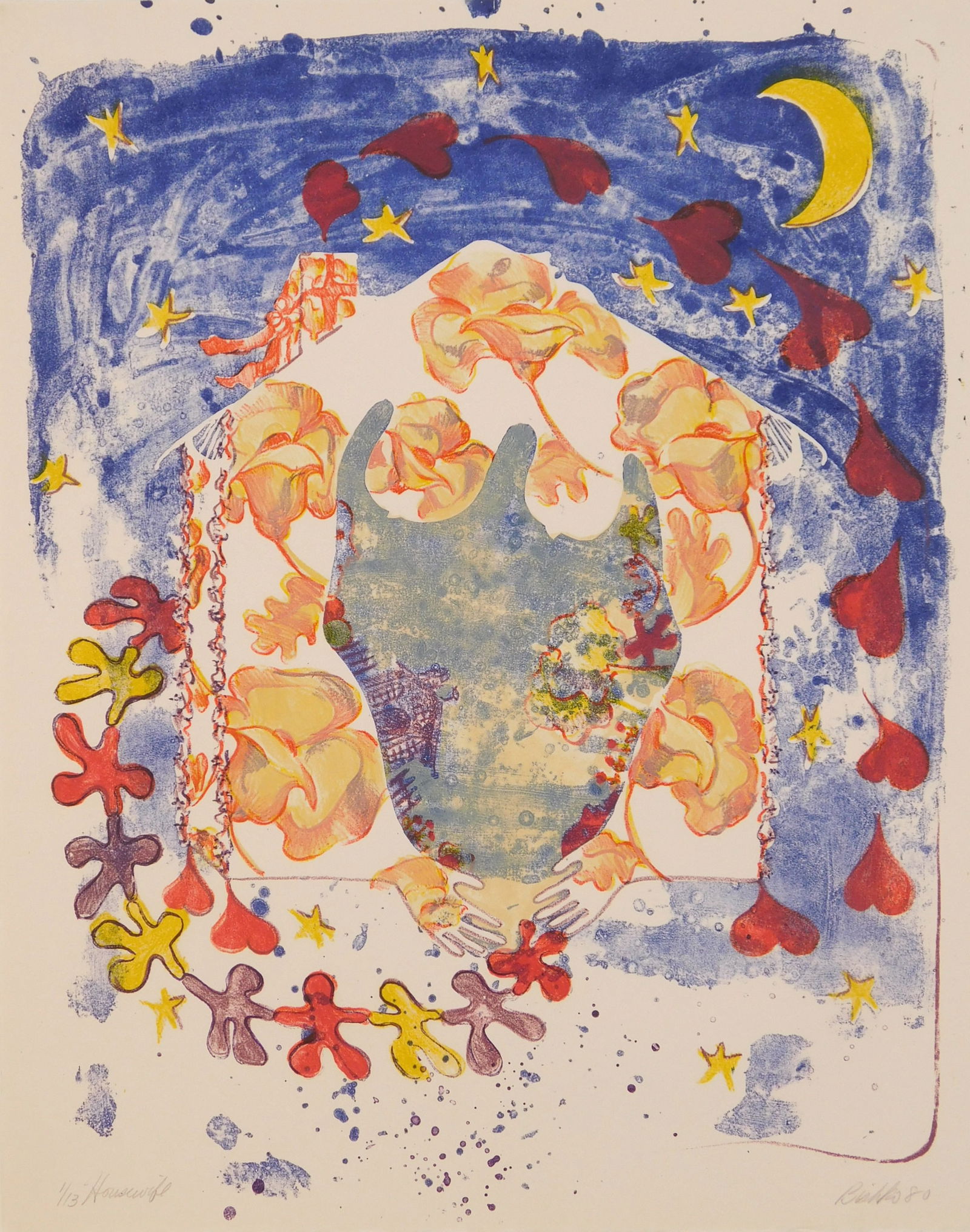 Grace Bishko (American, 20th c.) lithograph (1 of 4)