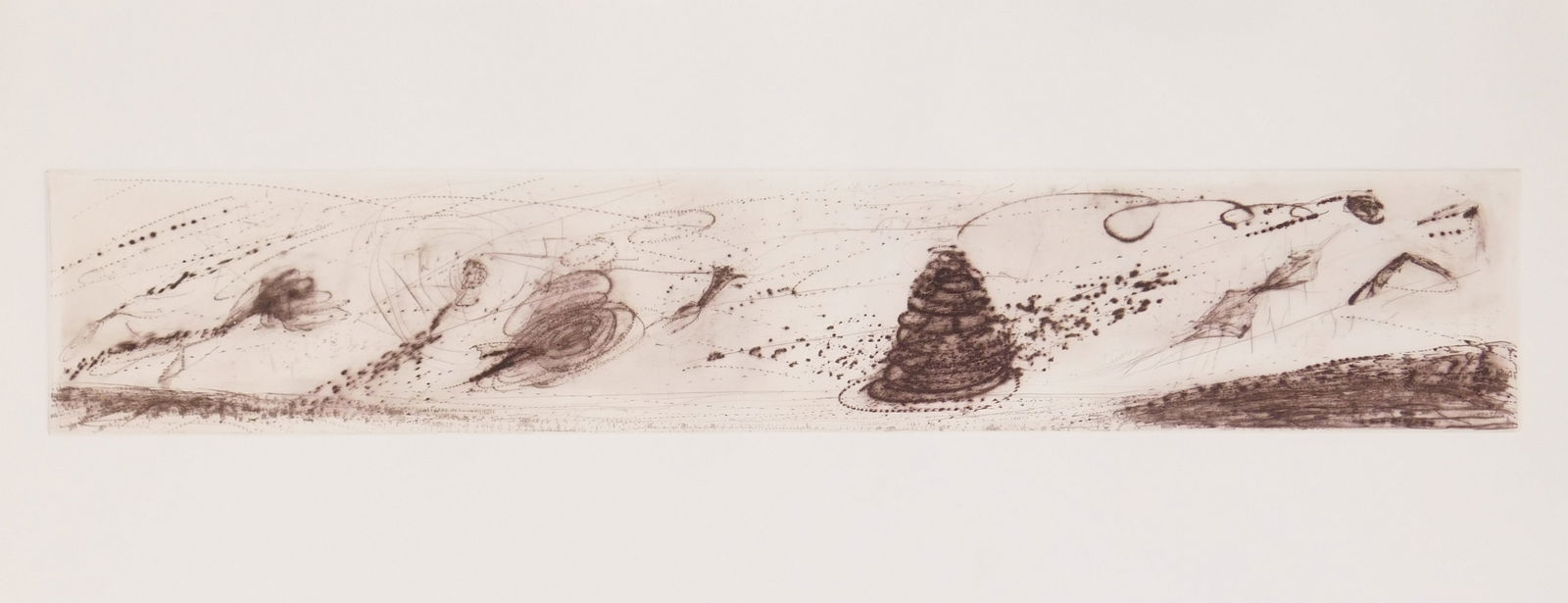 Anne Neely (American, 1946- ) drypoint (1 of 6)