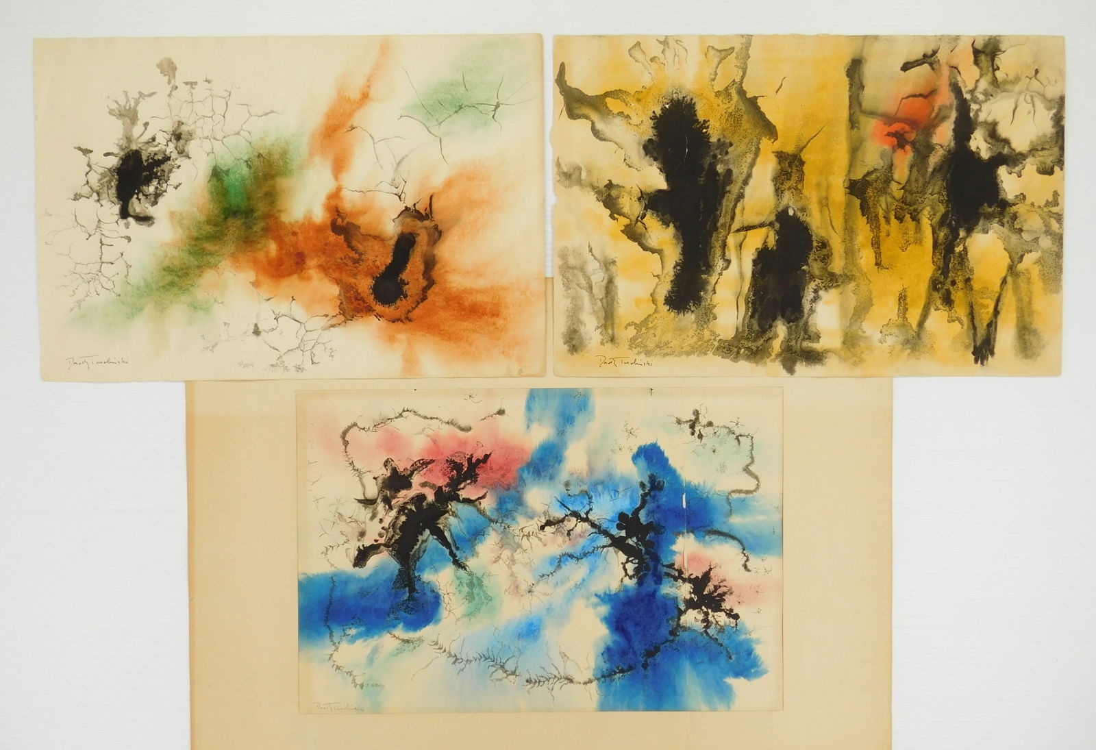 Dorothy Turobinski (American, 1906-1999) watercolors (1 of 10)