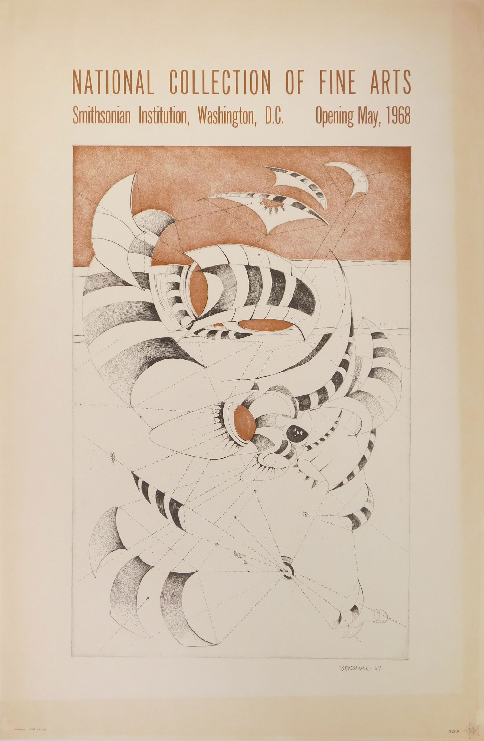 Lee Bontecou (American, 1931-2022) exhibition poster (1 of 5)