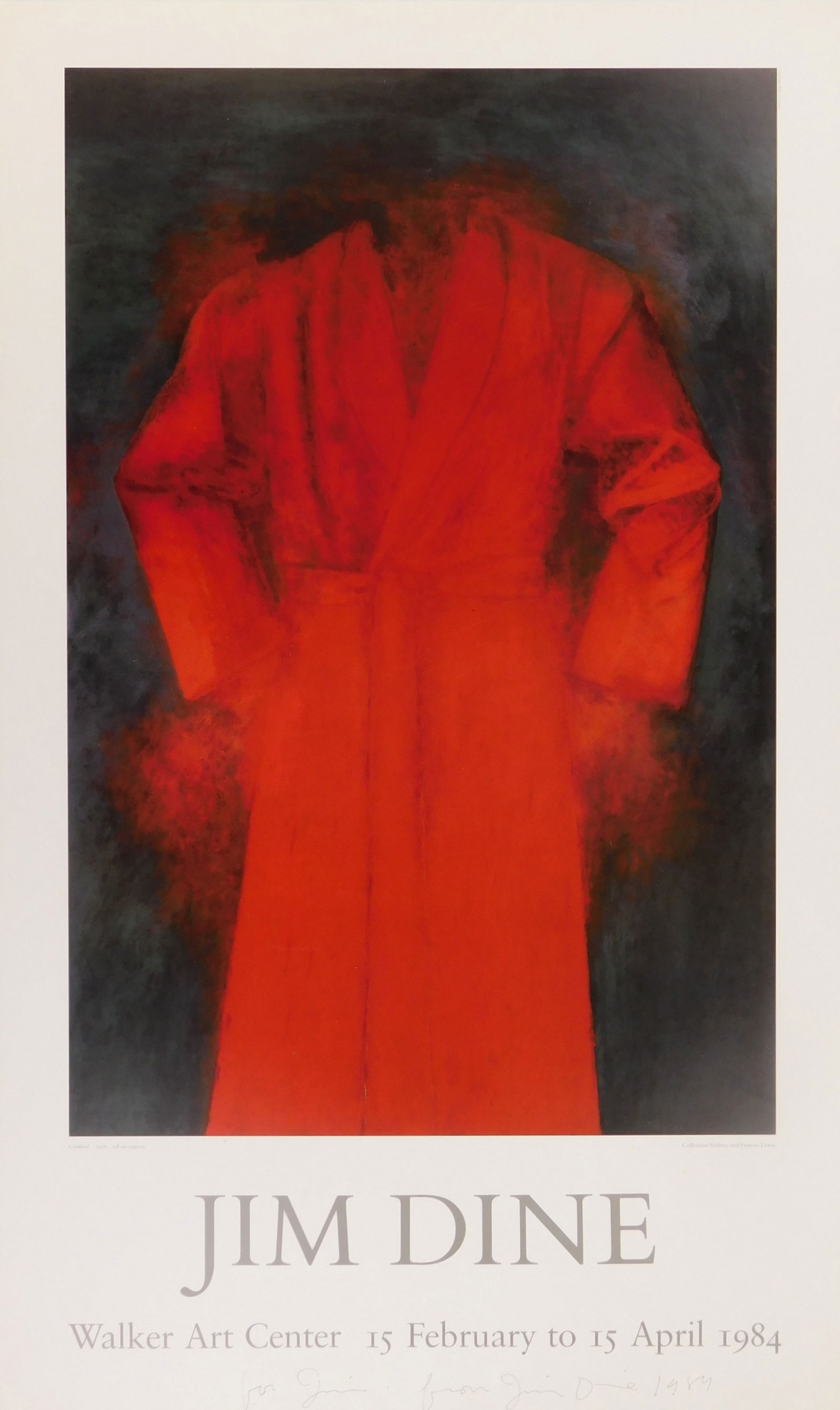 Jim Dine (American, 1935- ) poster (1 of 3)