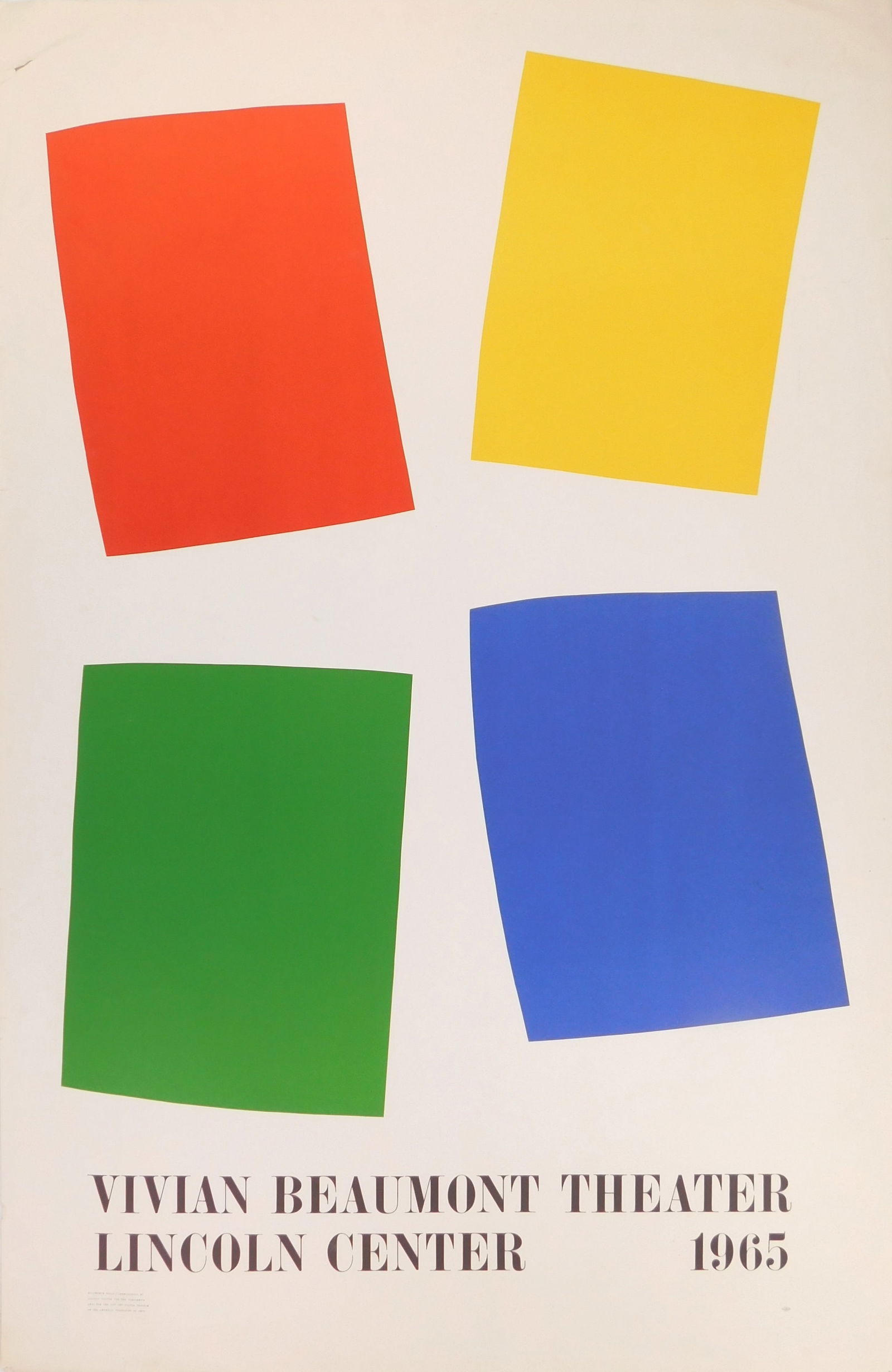 after Ellsworth Kelly (American,1923-2015) lithographic poster (1 of 9)