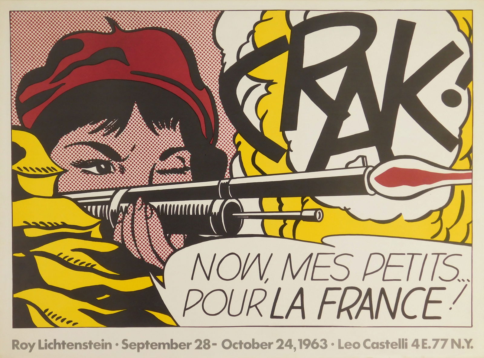 After Roy Lichtenstein (American, 1923-1997) poster (1 of 4)