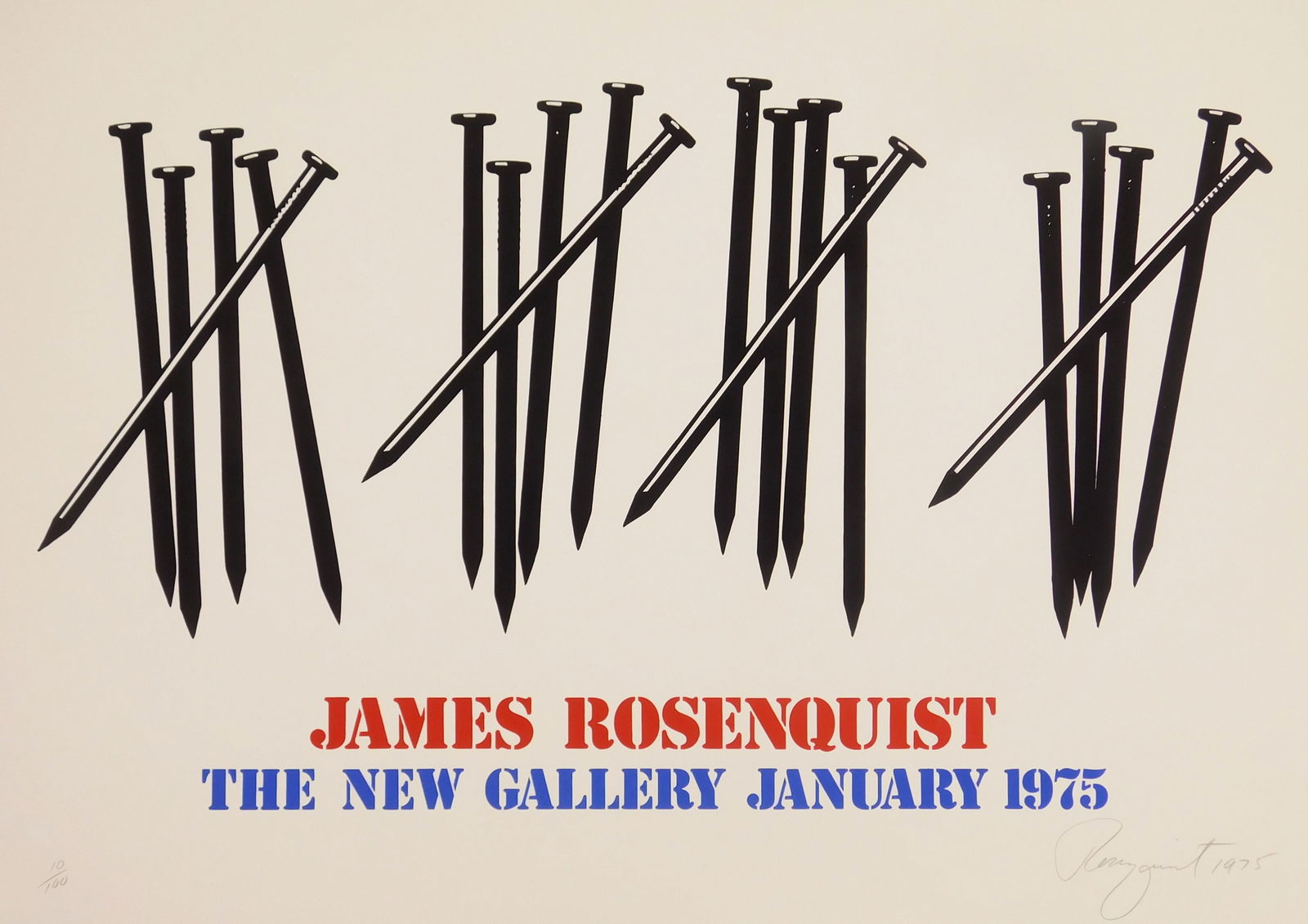 James Rosenquist (American 1933-2017) poster (1 of 4)