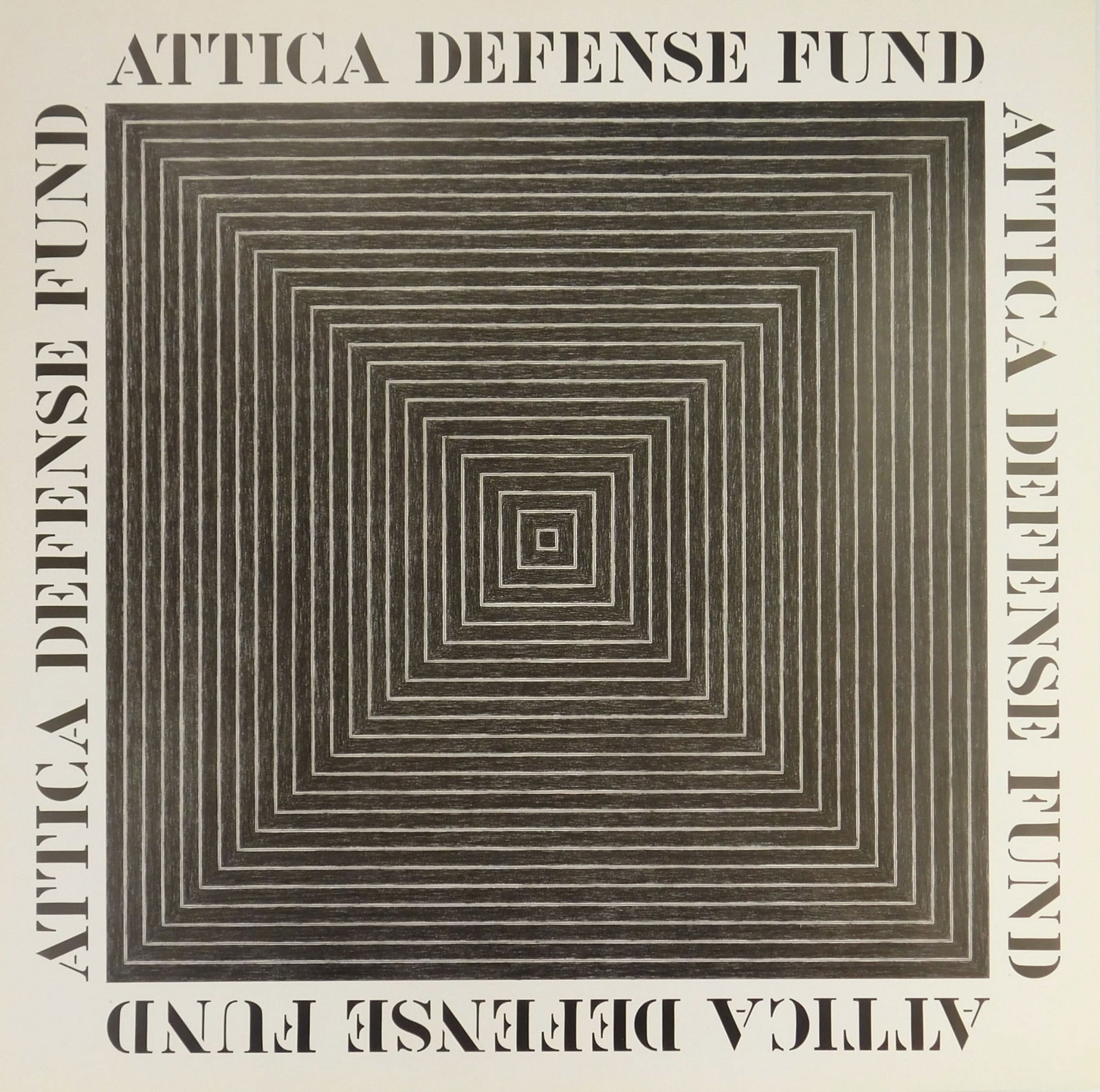 after Frank Stella (American, 1936-) exhibition poster (1 of 3)