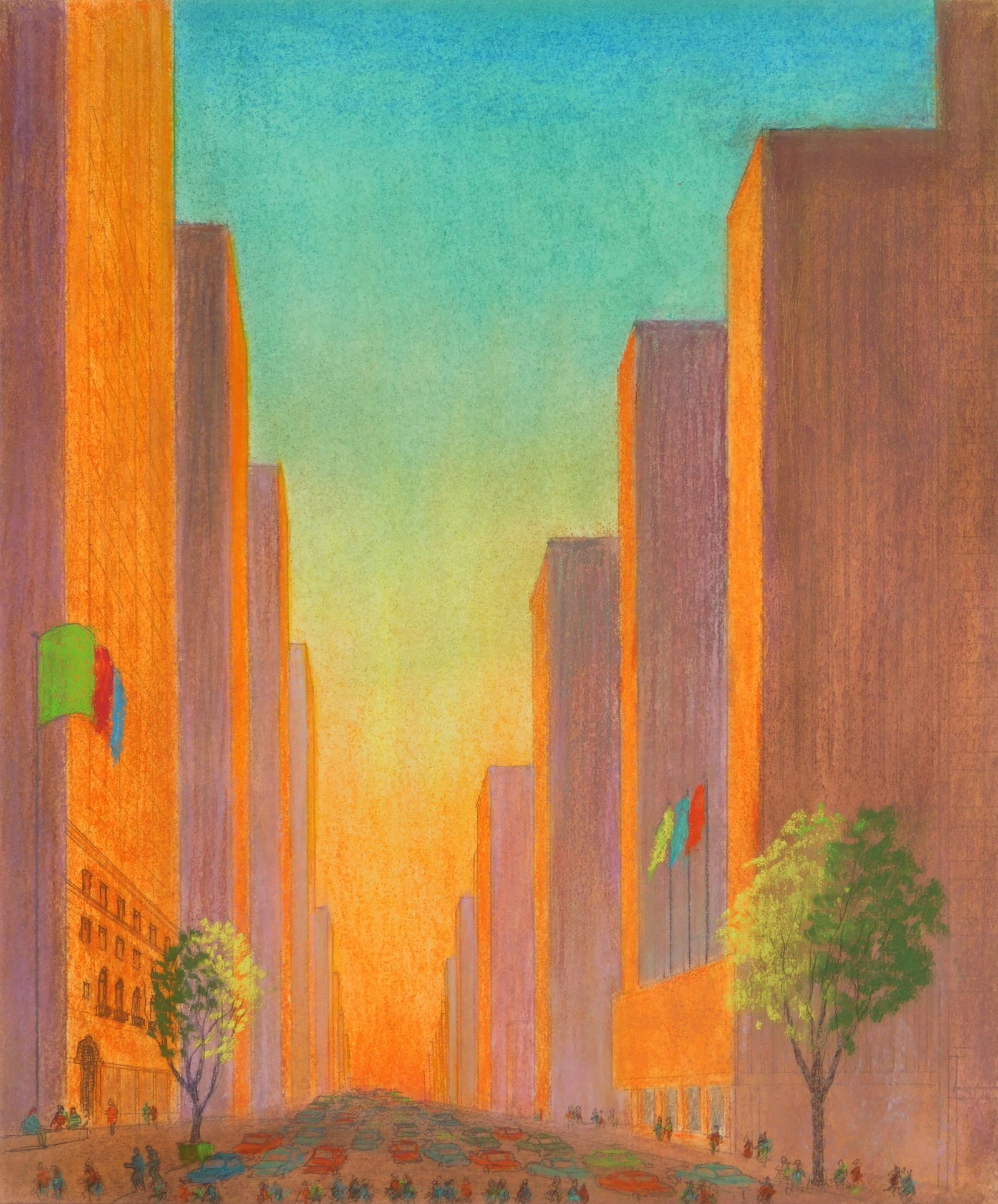 Gerald K. Geerlings (American, 1897-1998)  lithograph (1 of 4)