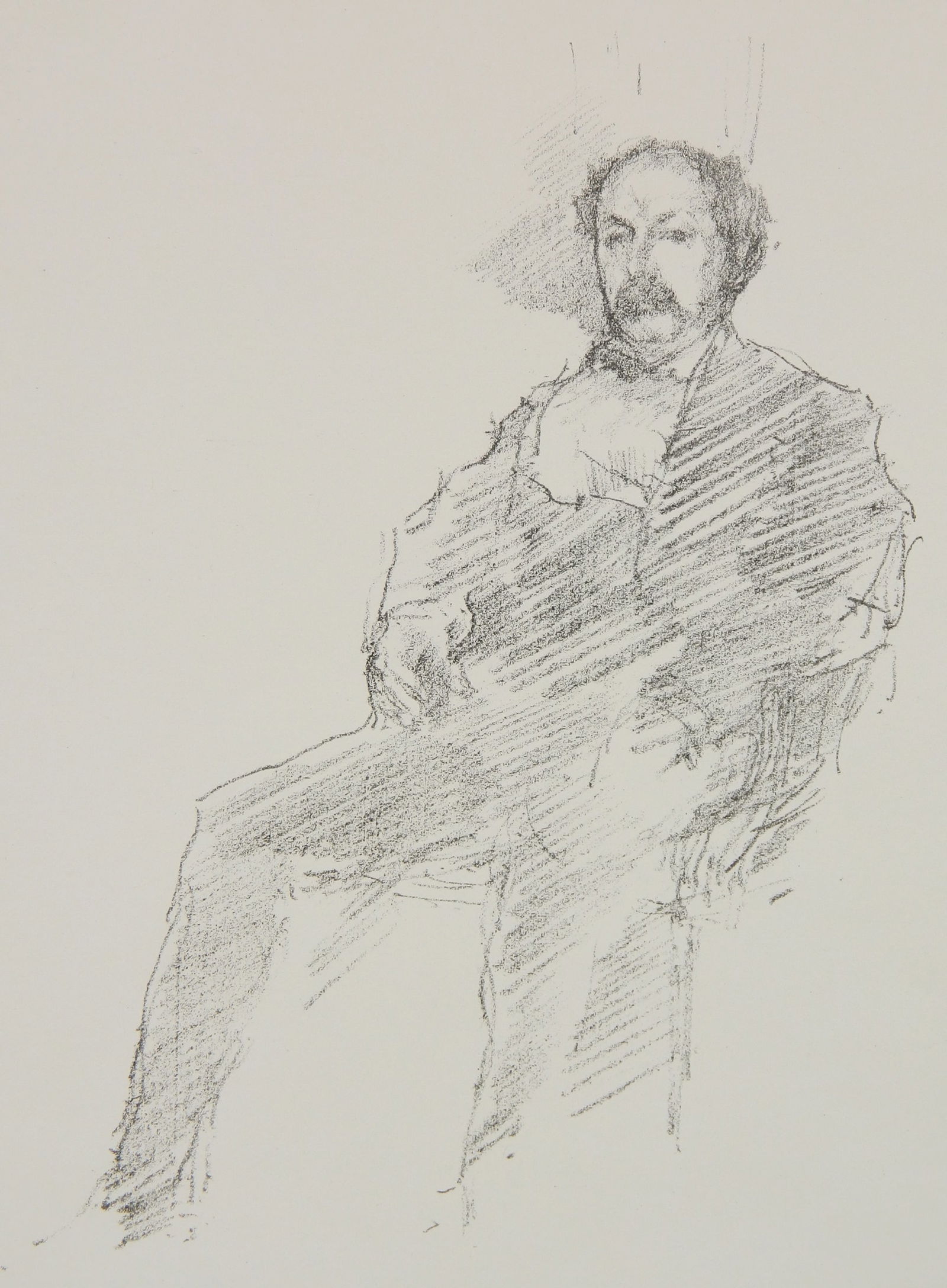James A. M. Whistler (American, 1834-1903) lithograph (1 of 3)