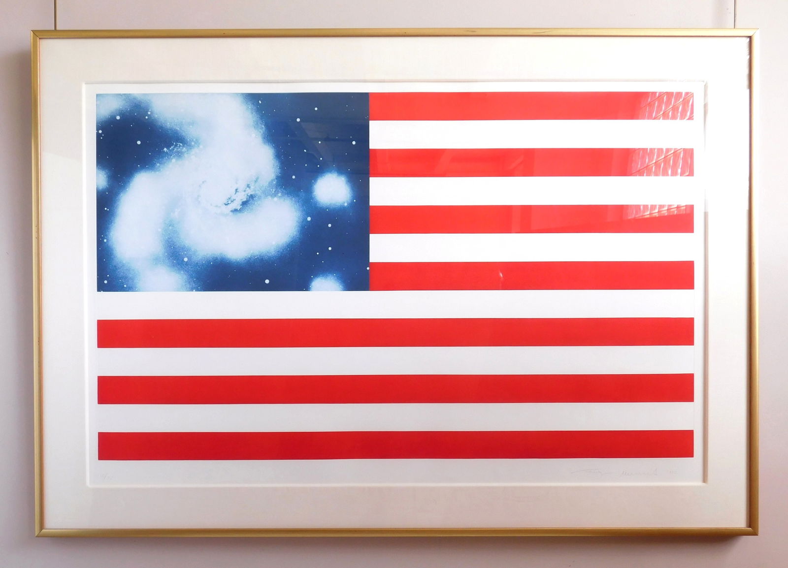 Vitaly Komar (Russian, 1943- ) & Aleksandor Melamid (Russian, 1945- ) silkscreen (1 of 3)