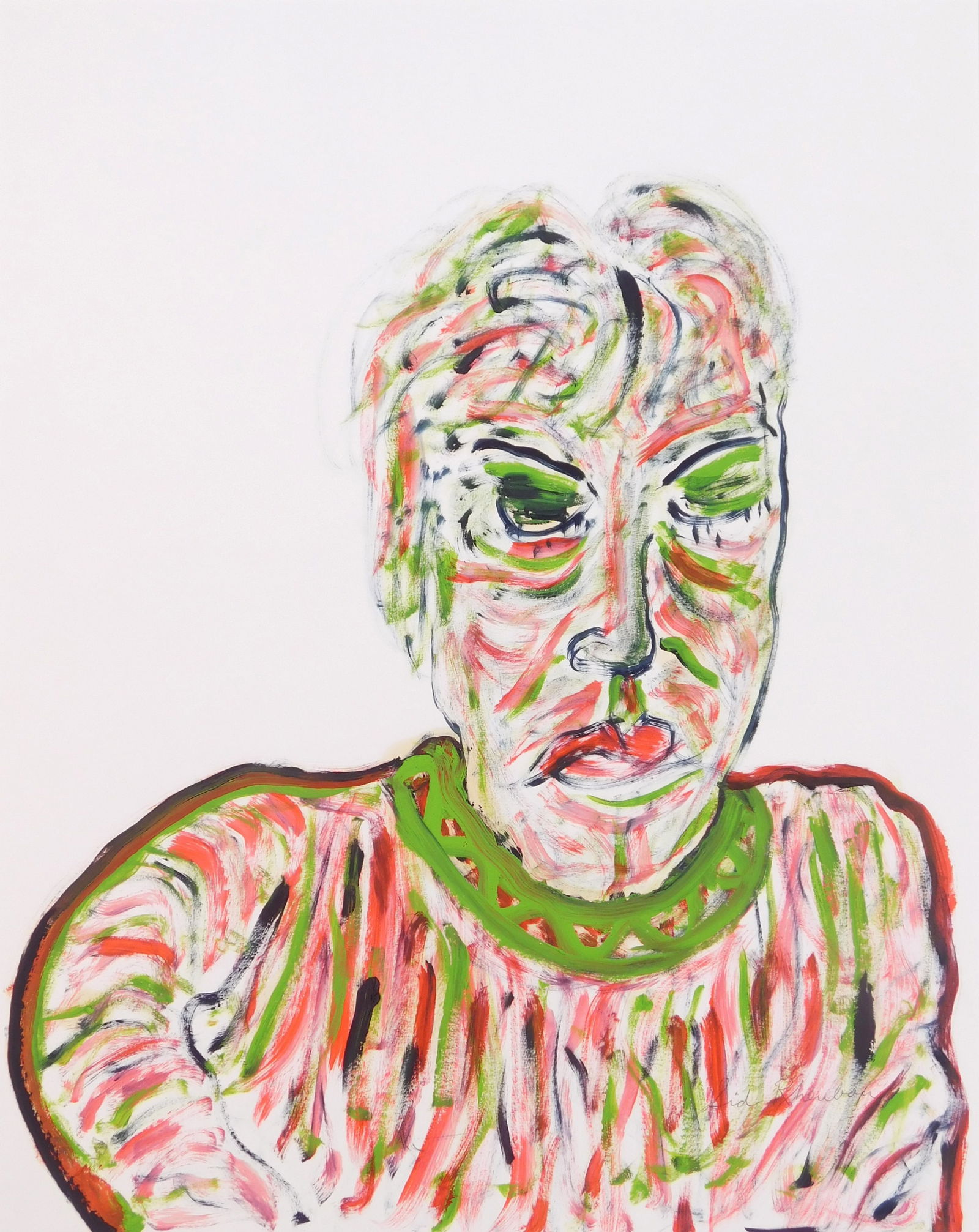 Sid Rheuban (American, 1924-2020) oil on paper (1 of 4)